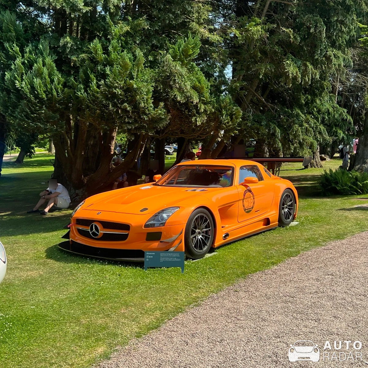 Mercedes-Benz SLS AMG GT3 spotted in Båstad
