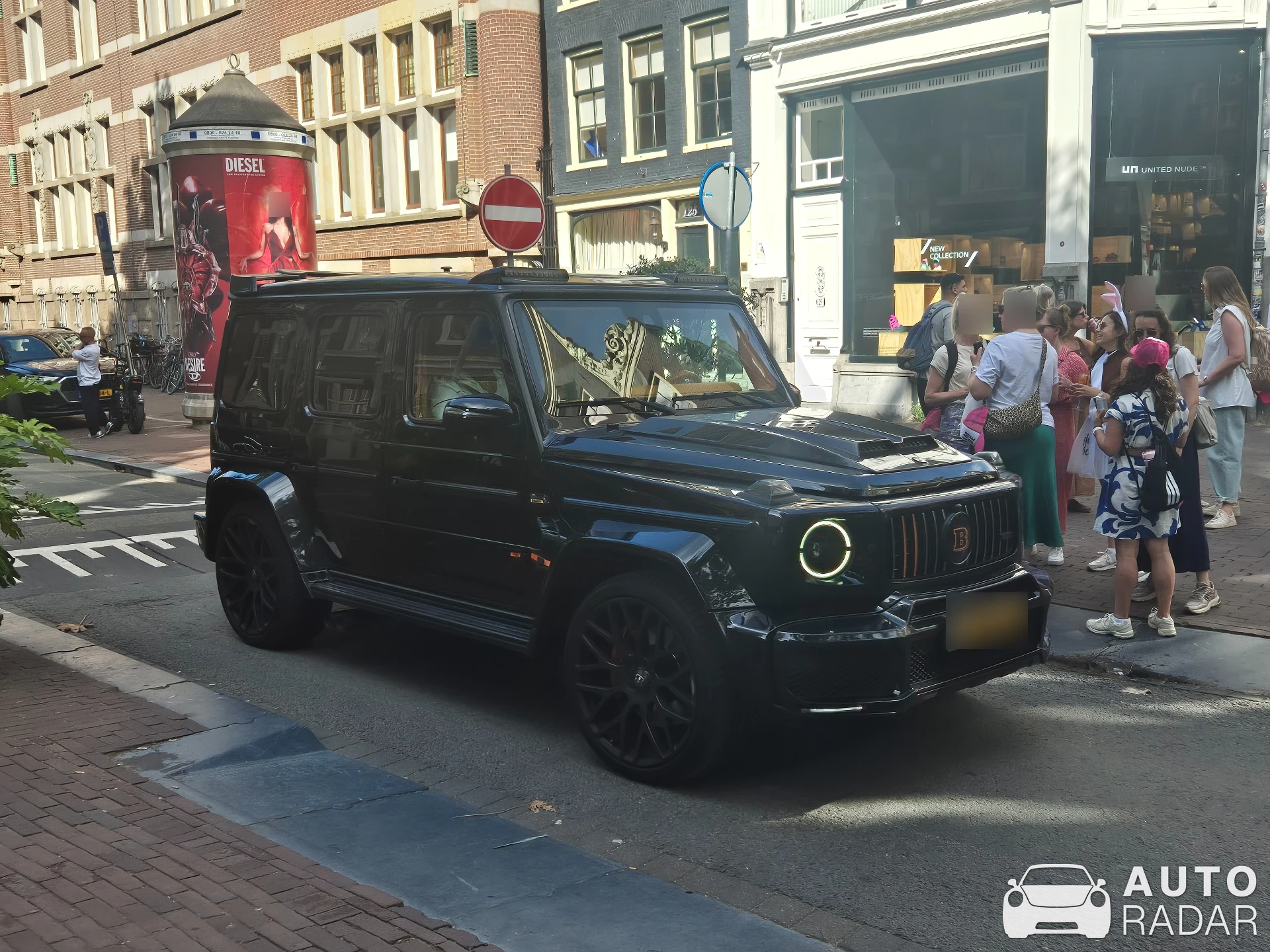 Mercedes-AMG Brabus G B40S-800 Widestar W463 2018 spotted in Amsterdam