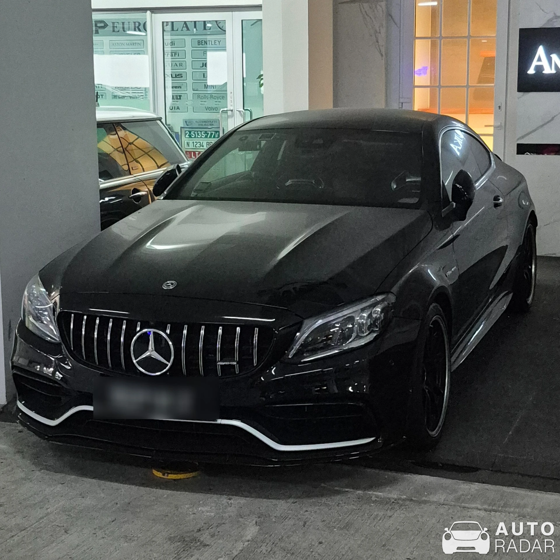 Mercedes-AMG C 63 S Coupé C205 spotted in Singapore