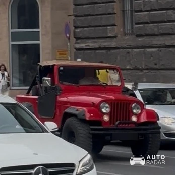 Jeep CJ7 spotted in Sarajevo