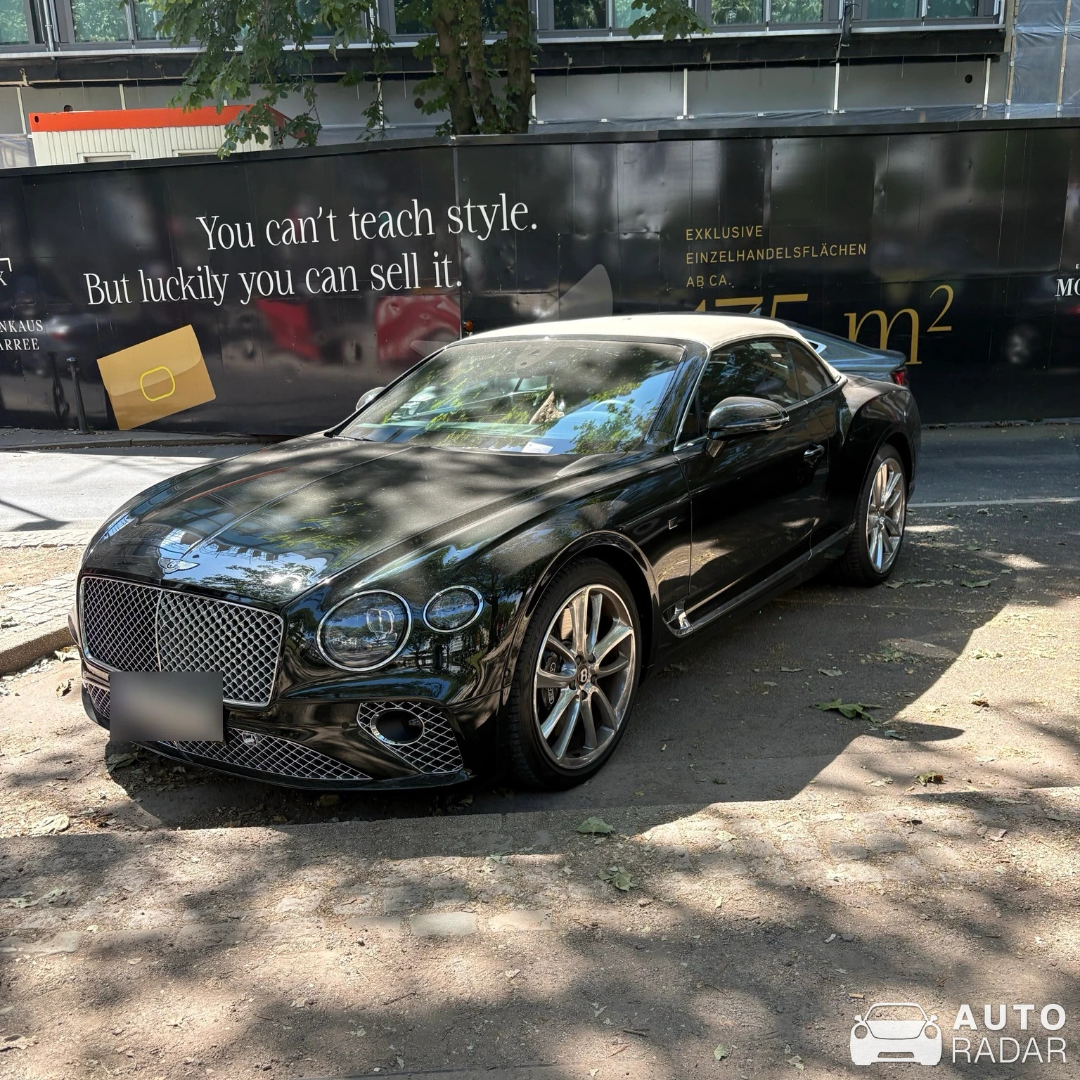 Bentley Continental GTC Speed 2023 Edition 12 spotted in Düsseldorf