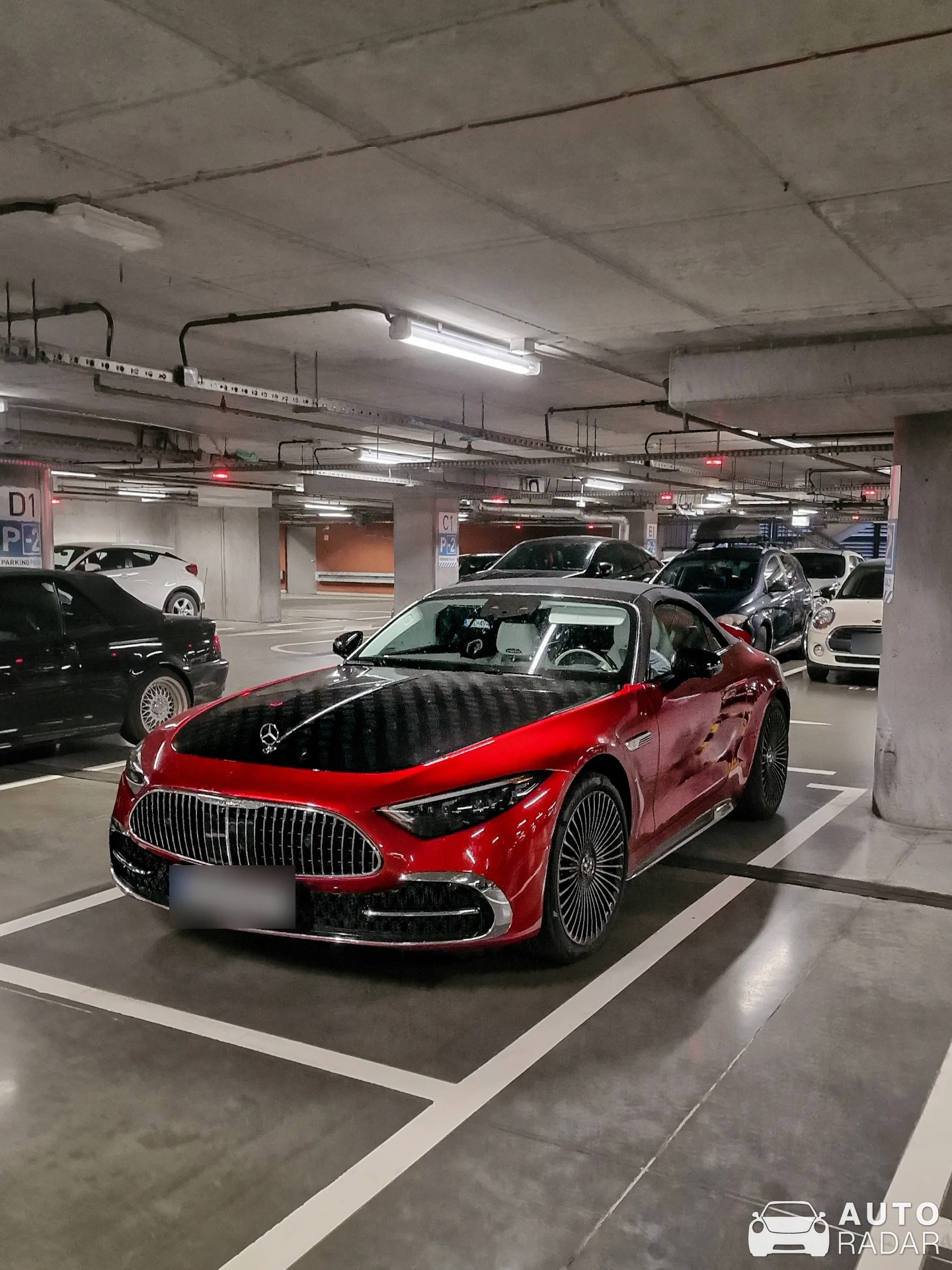Mercedes-Maybach SL 680 spotted in Poznań