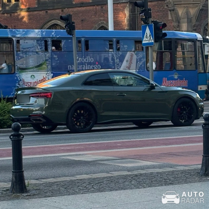 Audi S5 B9 spotted in Wrocław