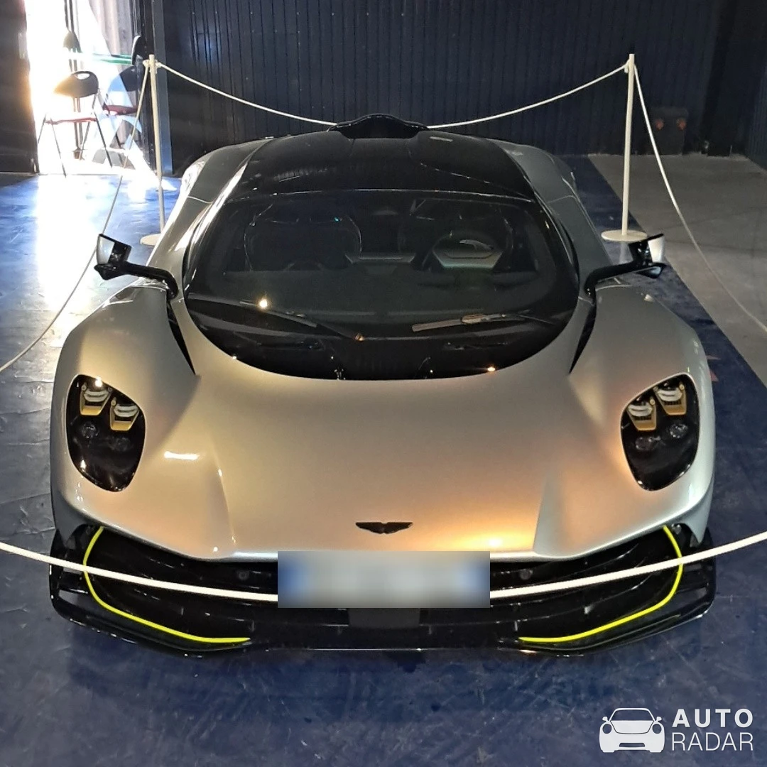 Aston Martin Valhalla spotted in Mougins