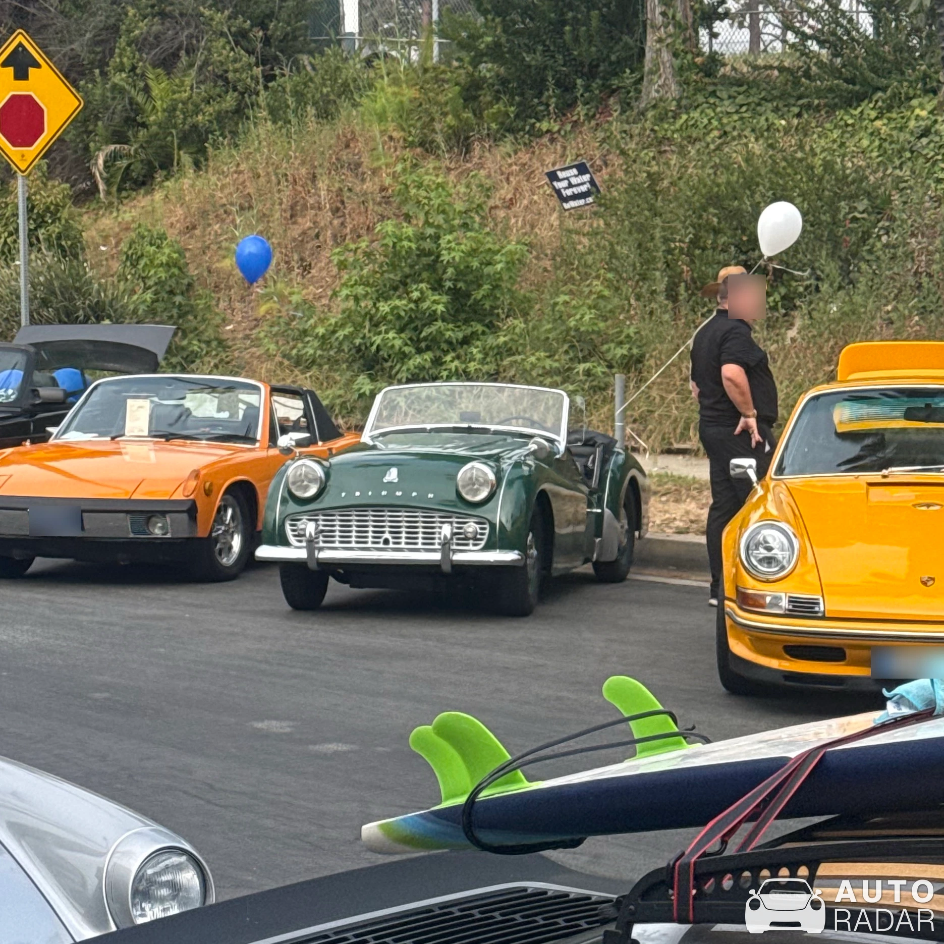Triumph TR3 spotted in Pacific Palisades