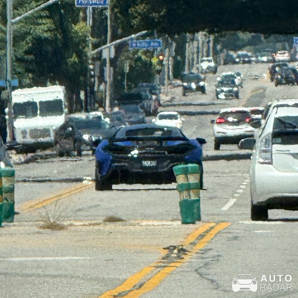 McLaren 600LT Spider spotted in Los Angeles