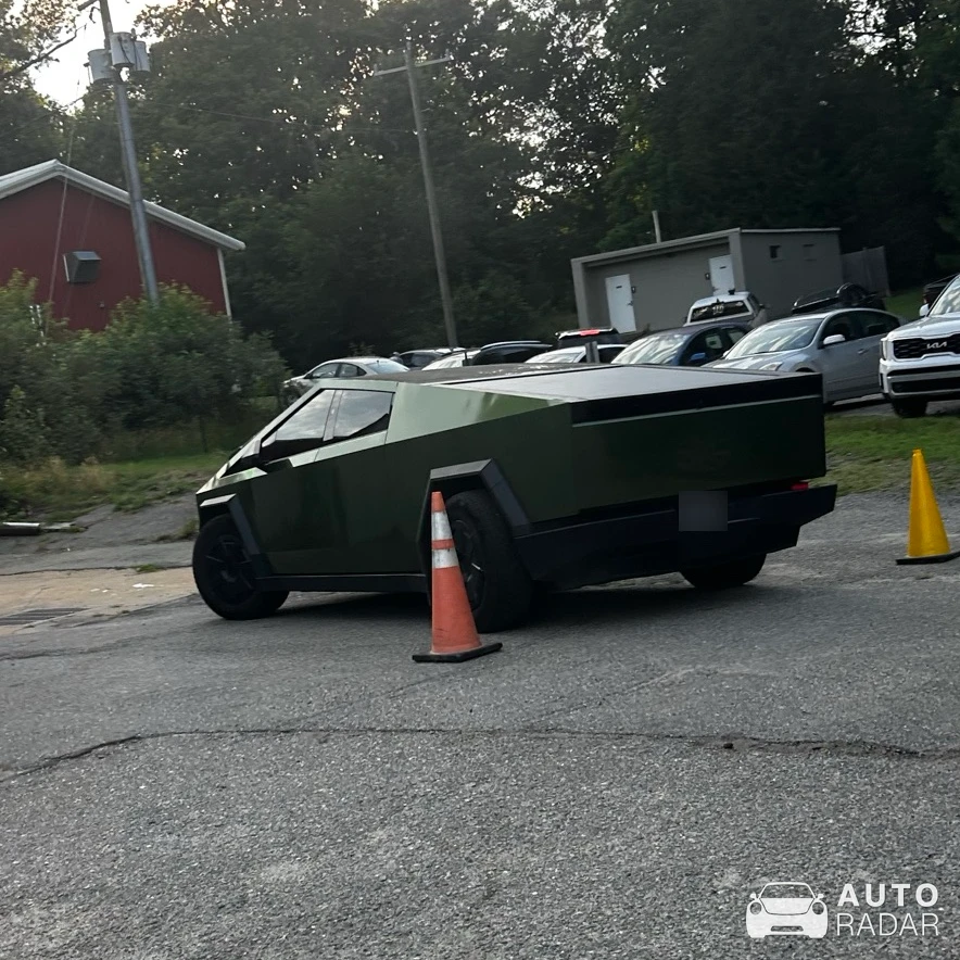 Tesla Cybertruck Foundation Series spotted in Williamsburg