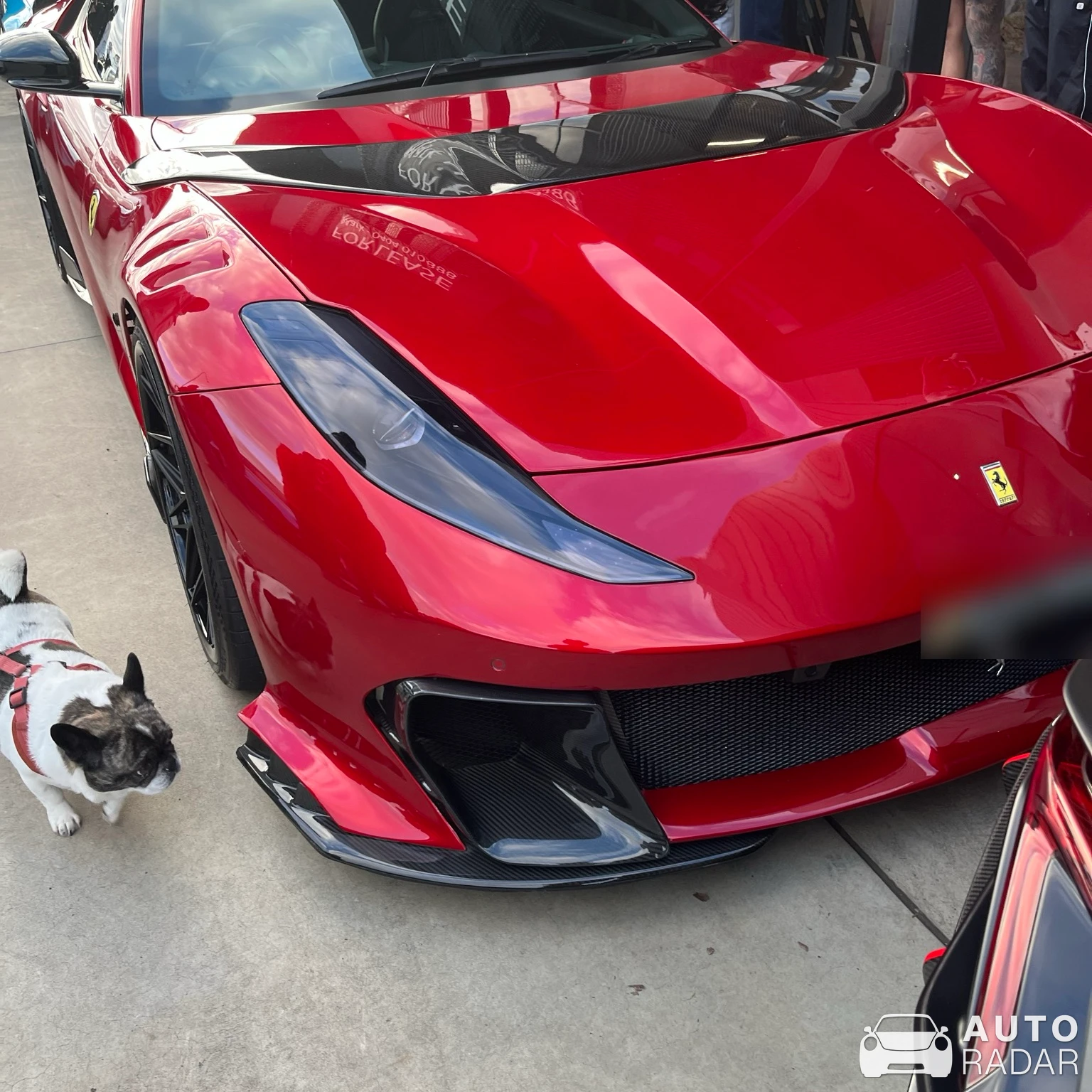 Ferrari 812 Competizione spotted in Eastern Creek