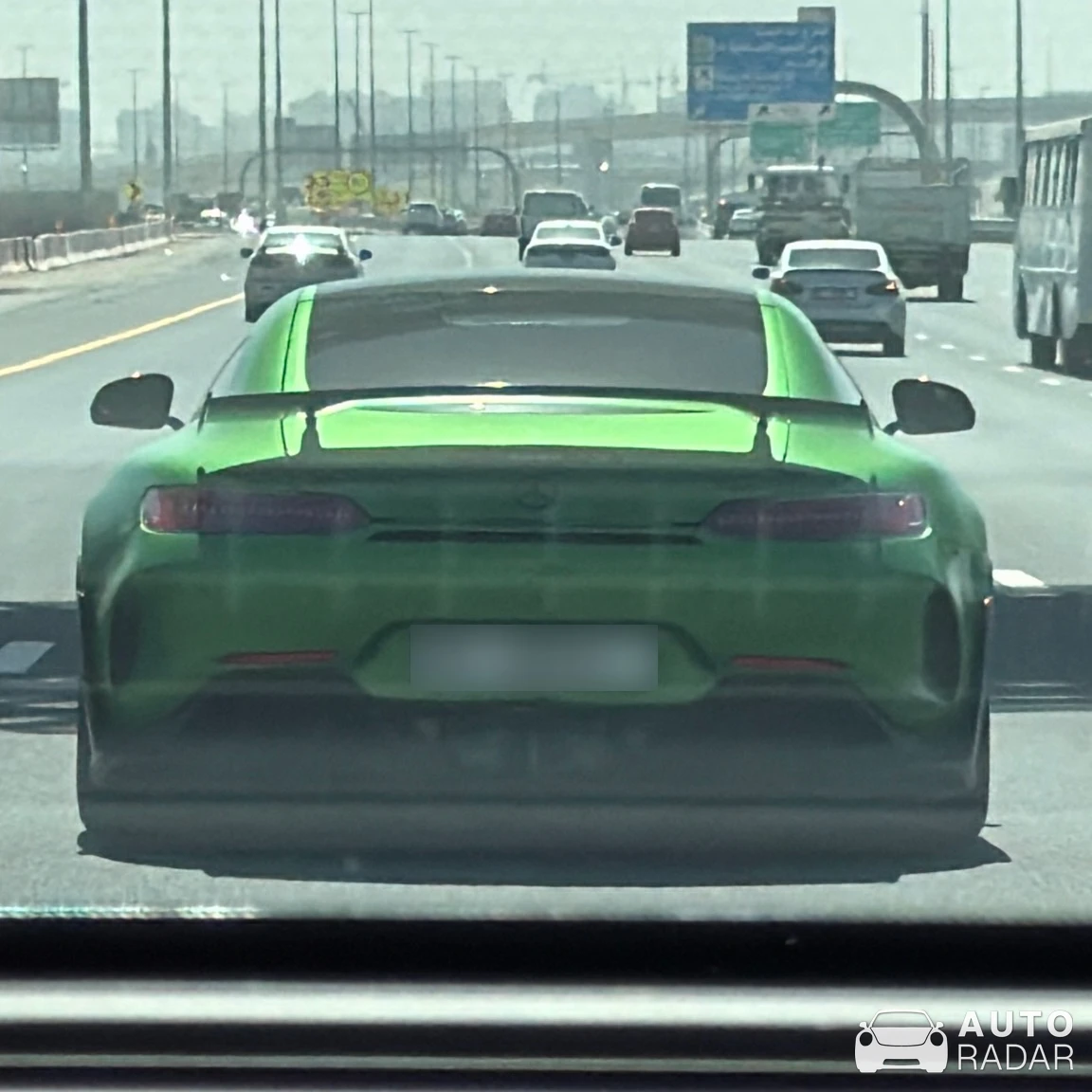 Mercedes-AMG GT R Pro C190 Tikt Performance spotted in 迪拜