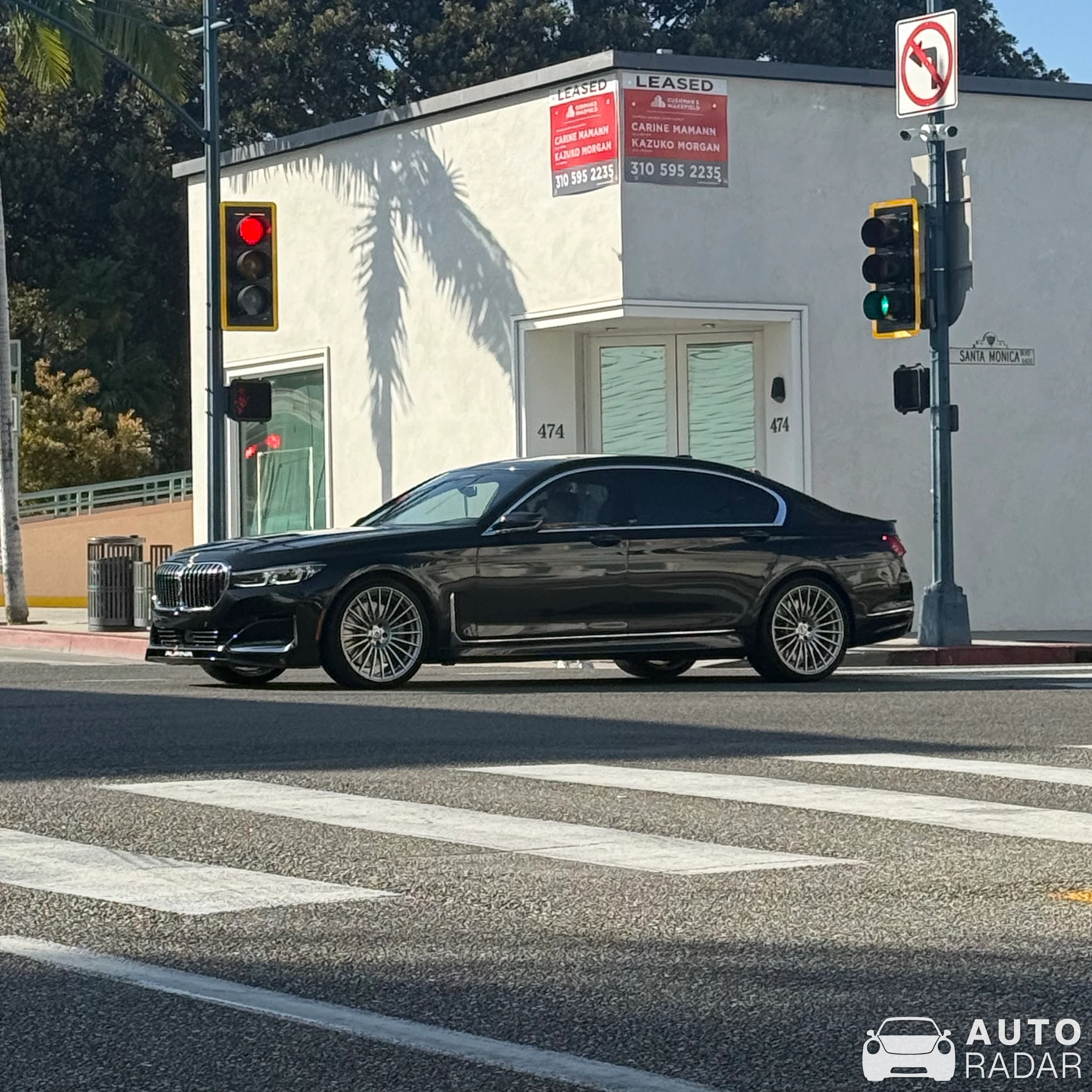 Alpina B7 G12 spotted in Beverly Hills