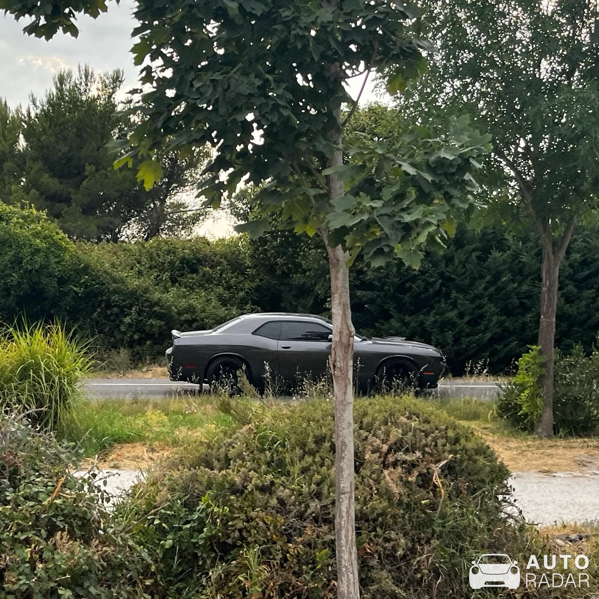 Dodge Challenger spotted in L'Isle-sur-la-Sorgue