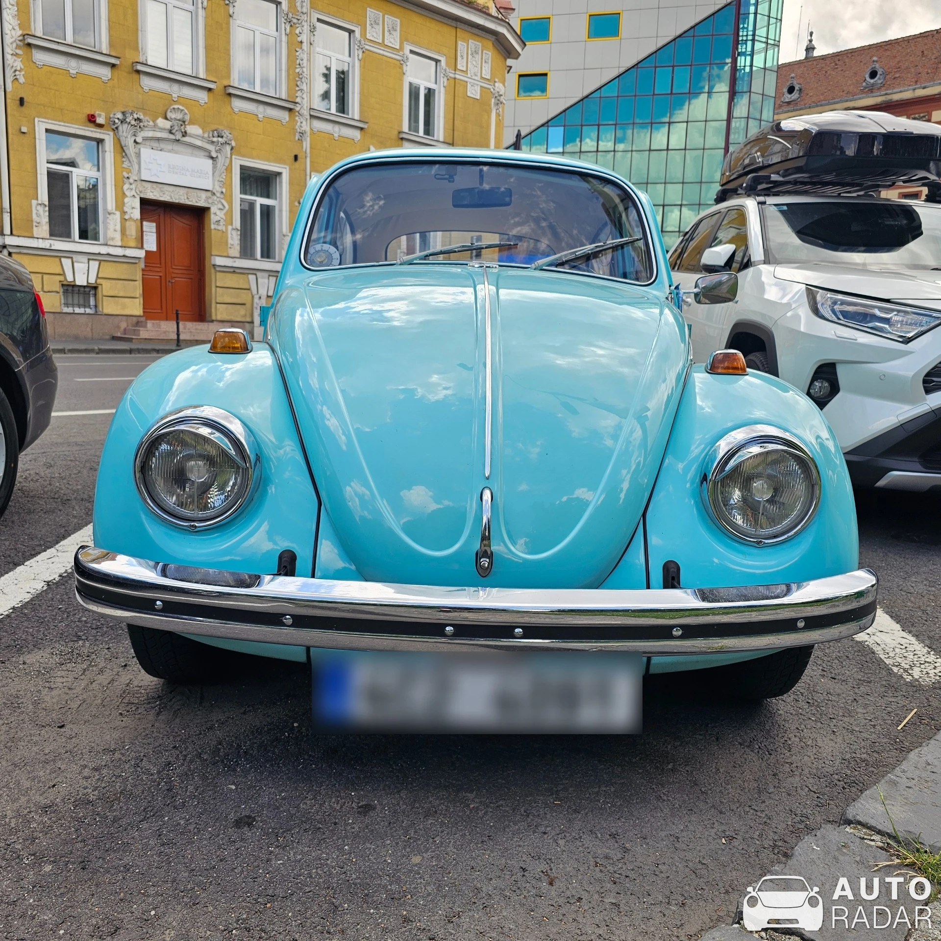 Volkswagen Beetle spotted in Brașov