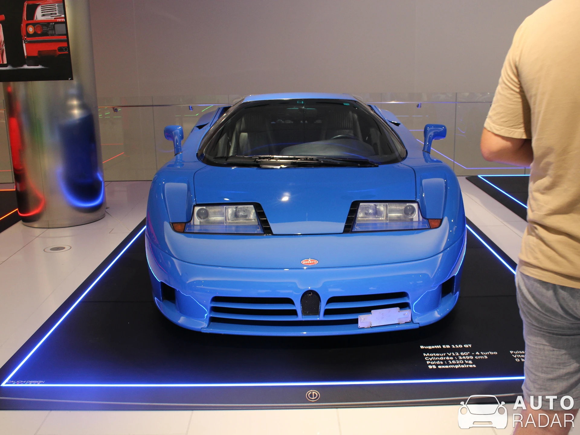 Bugatti EB110 SS spotted in Monaco, Monaco