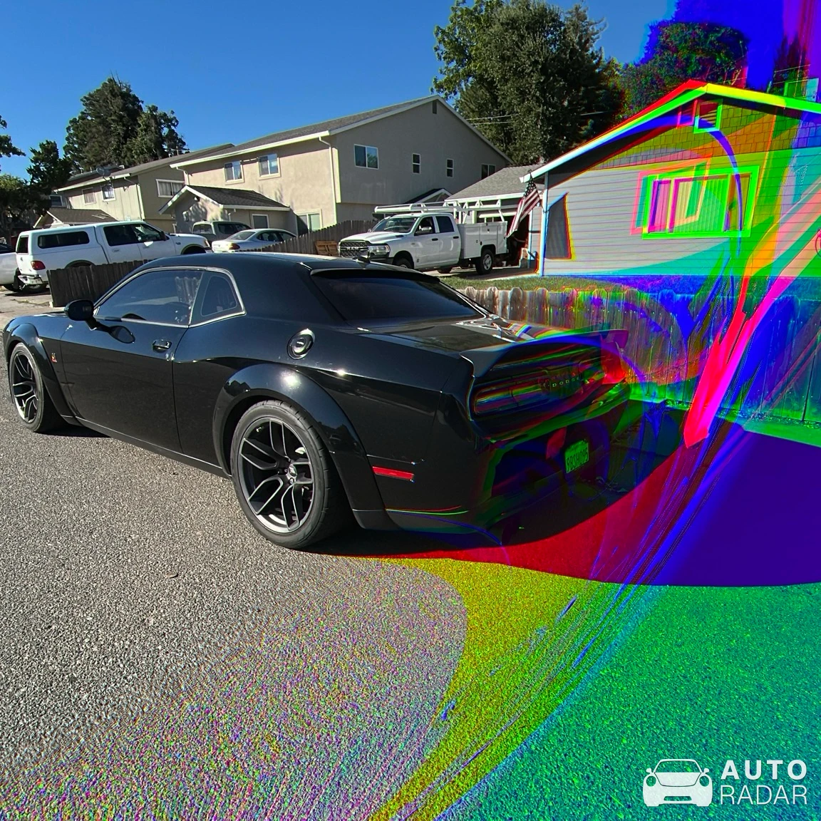 Dodge Challenger SRT Hellcat Widebody spotted in Red Bluff