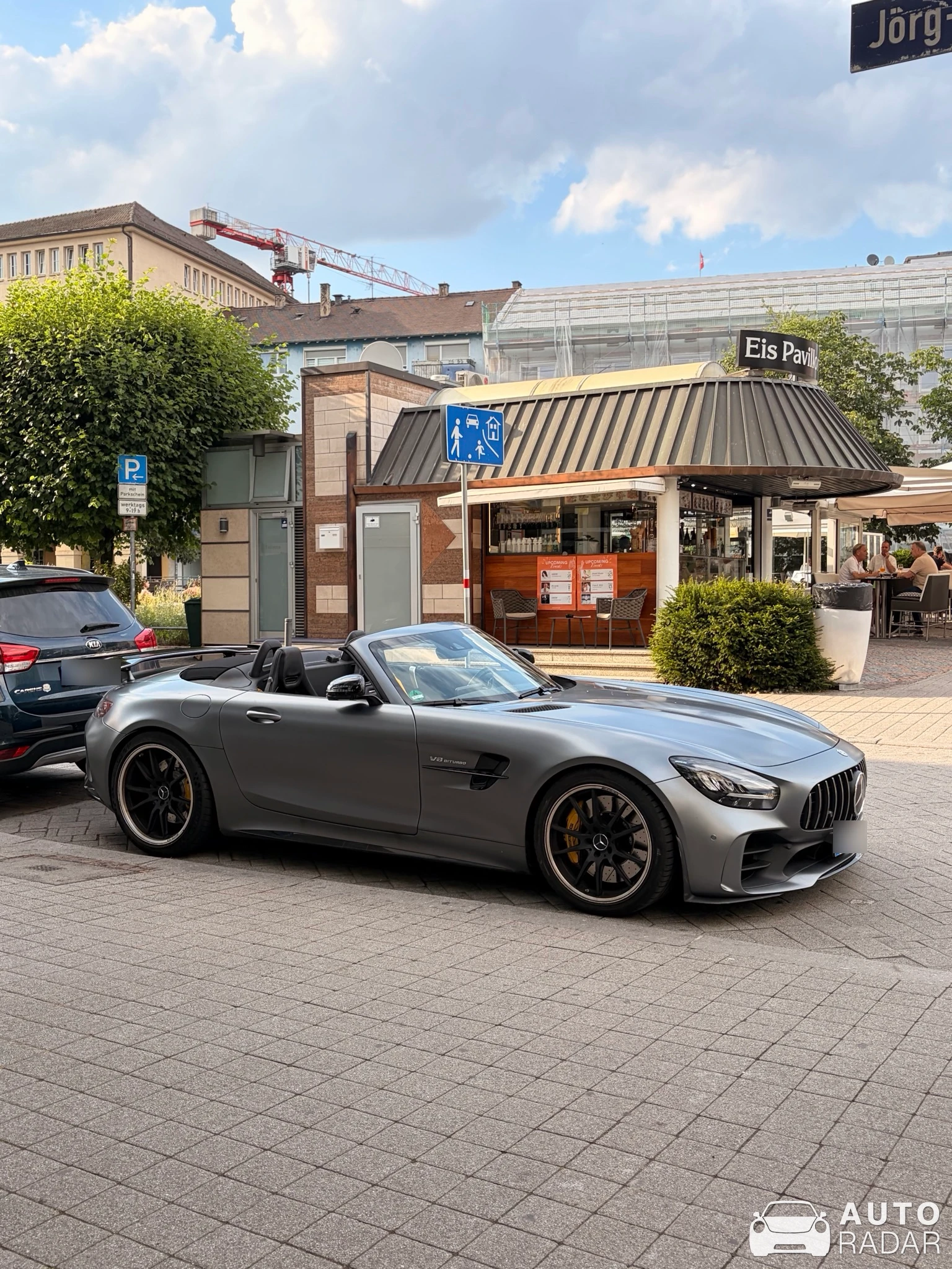 Mercedes-AMG GT R Roadster R190 spotted in Pforzheim