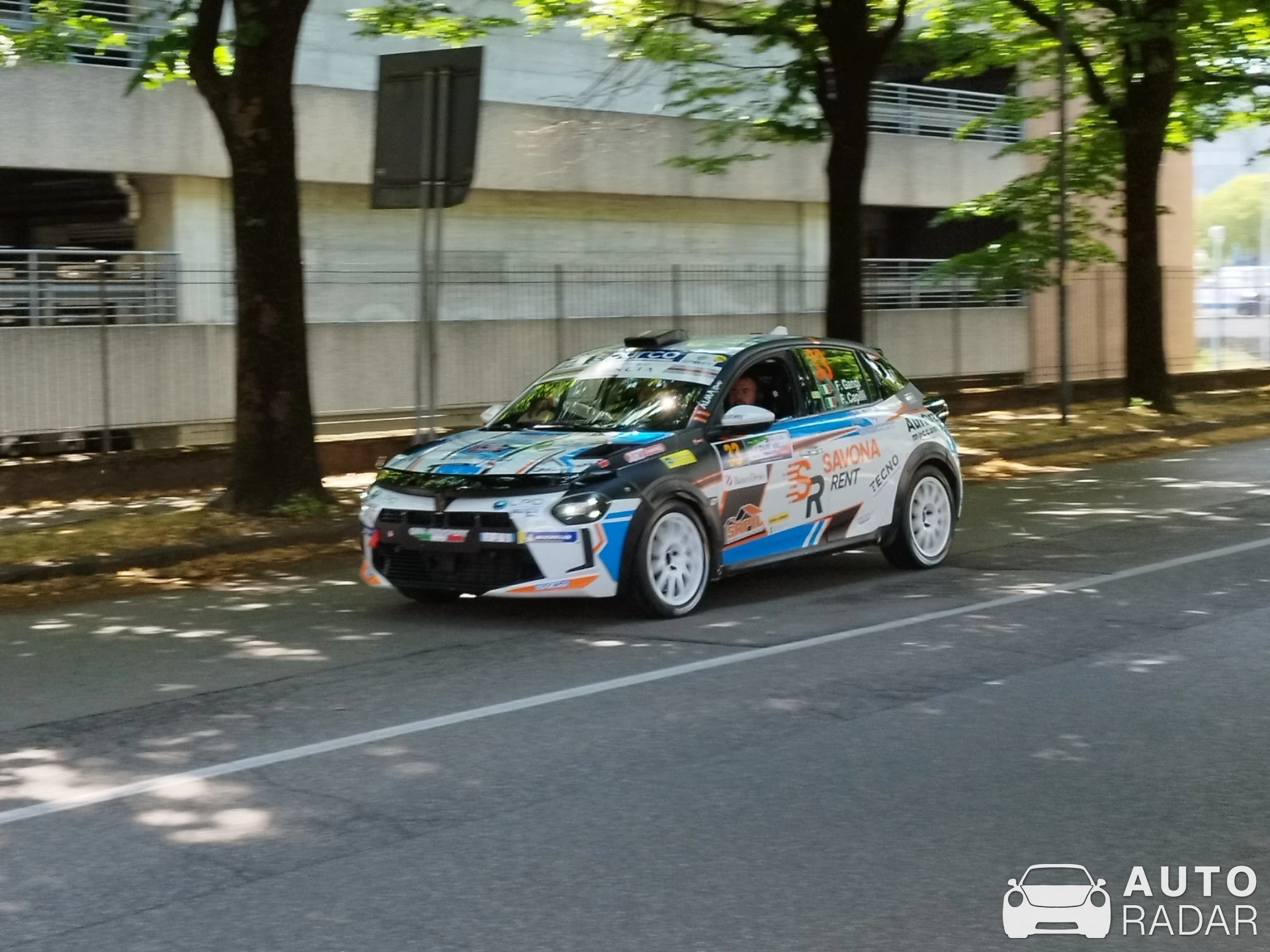 Lancia Ypsilon Rally 2 HF spotted in Verona