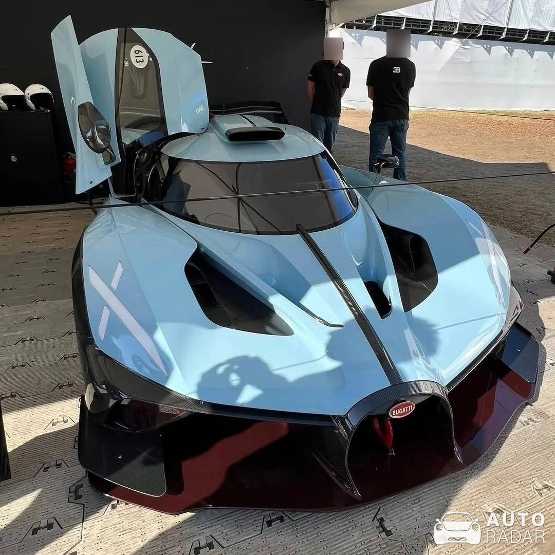 Bugatti Bolide spotted