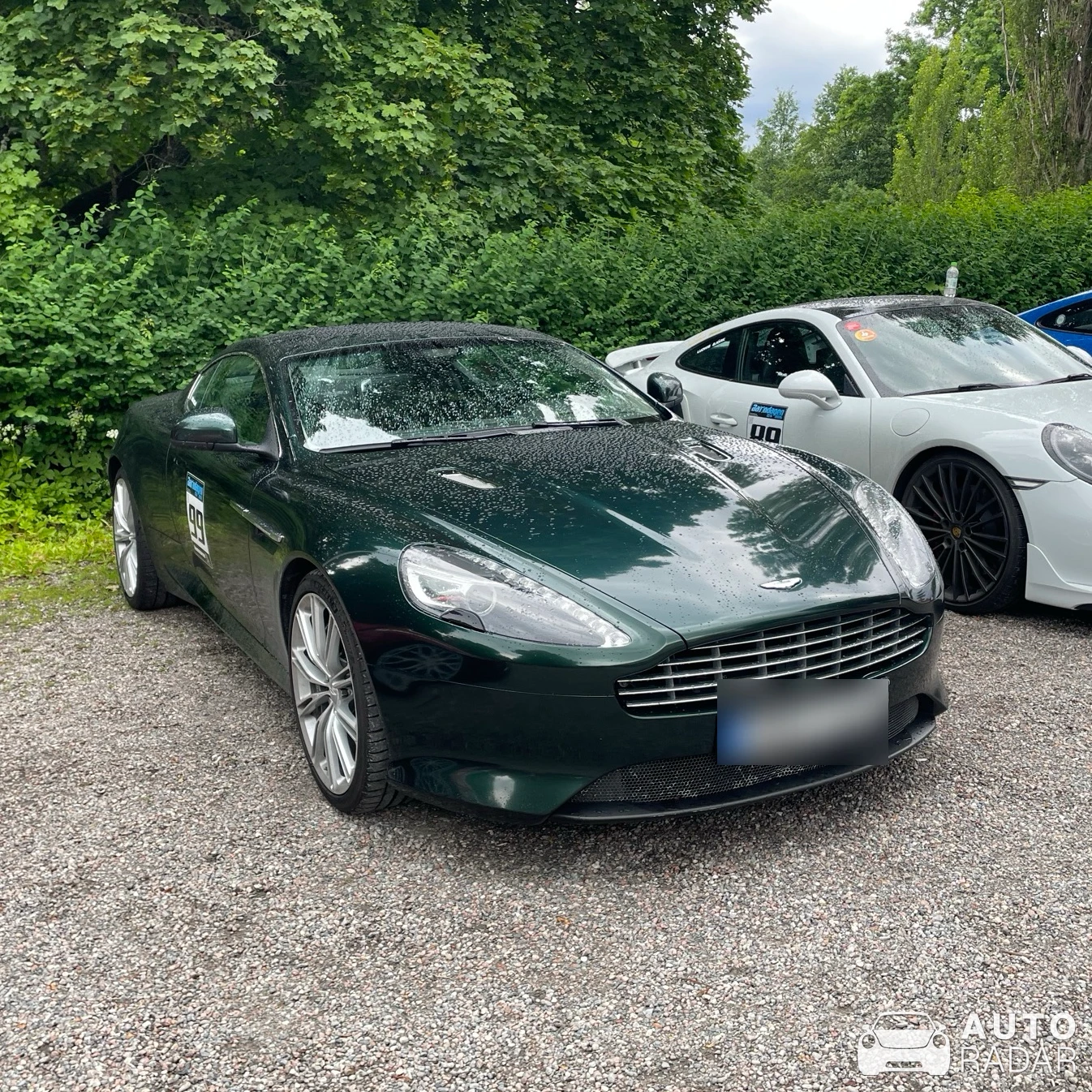 Aston Martin Virage 2011 spotted in Stockholm