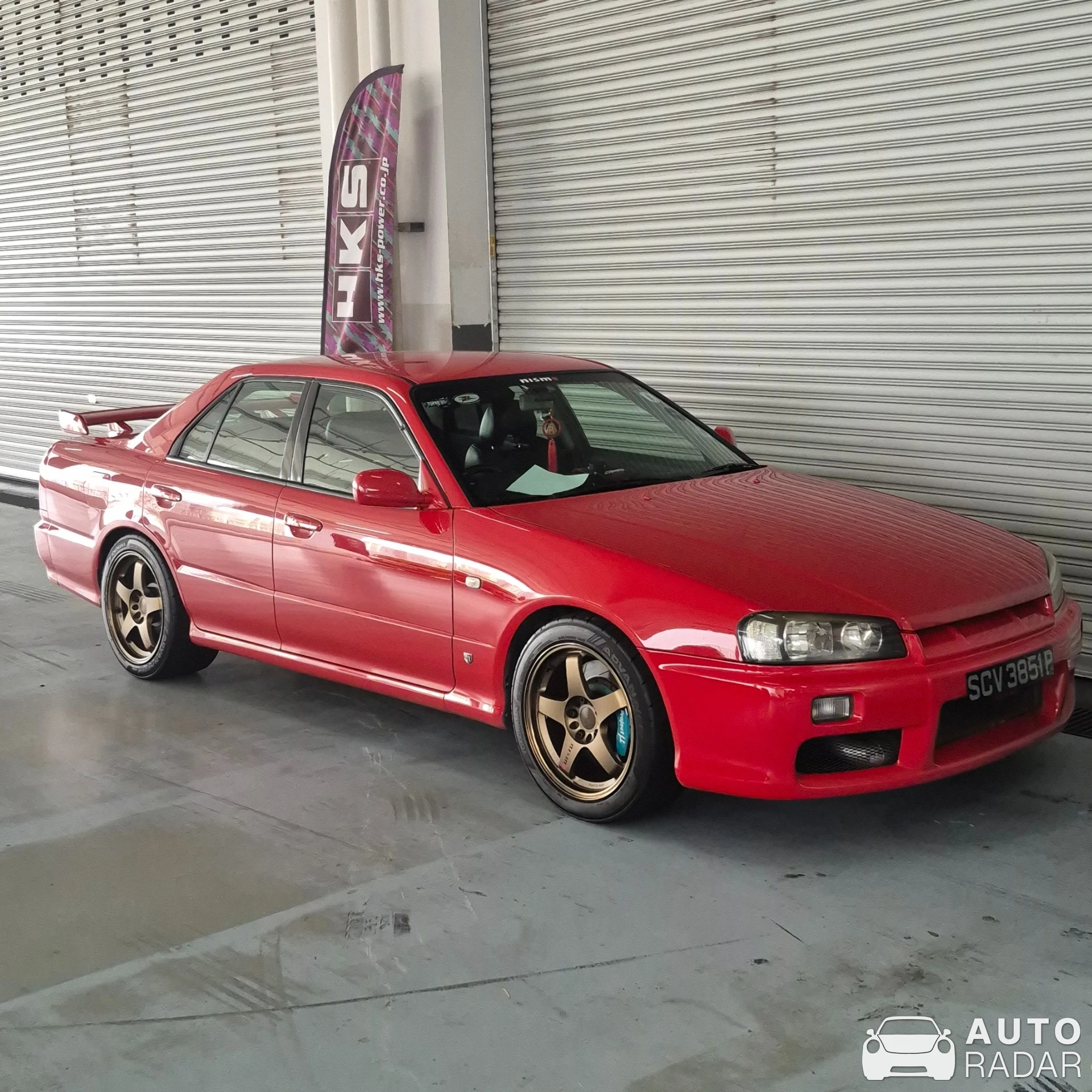 Nissan Skyline R34 Sedan spotted in Singapore