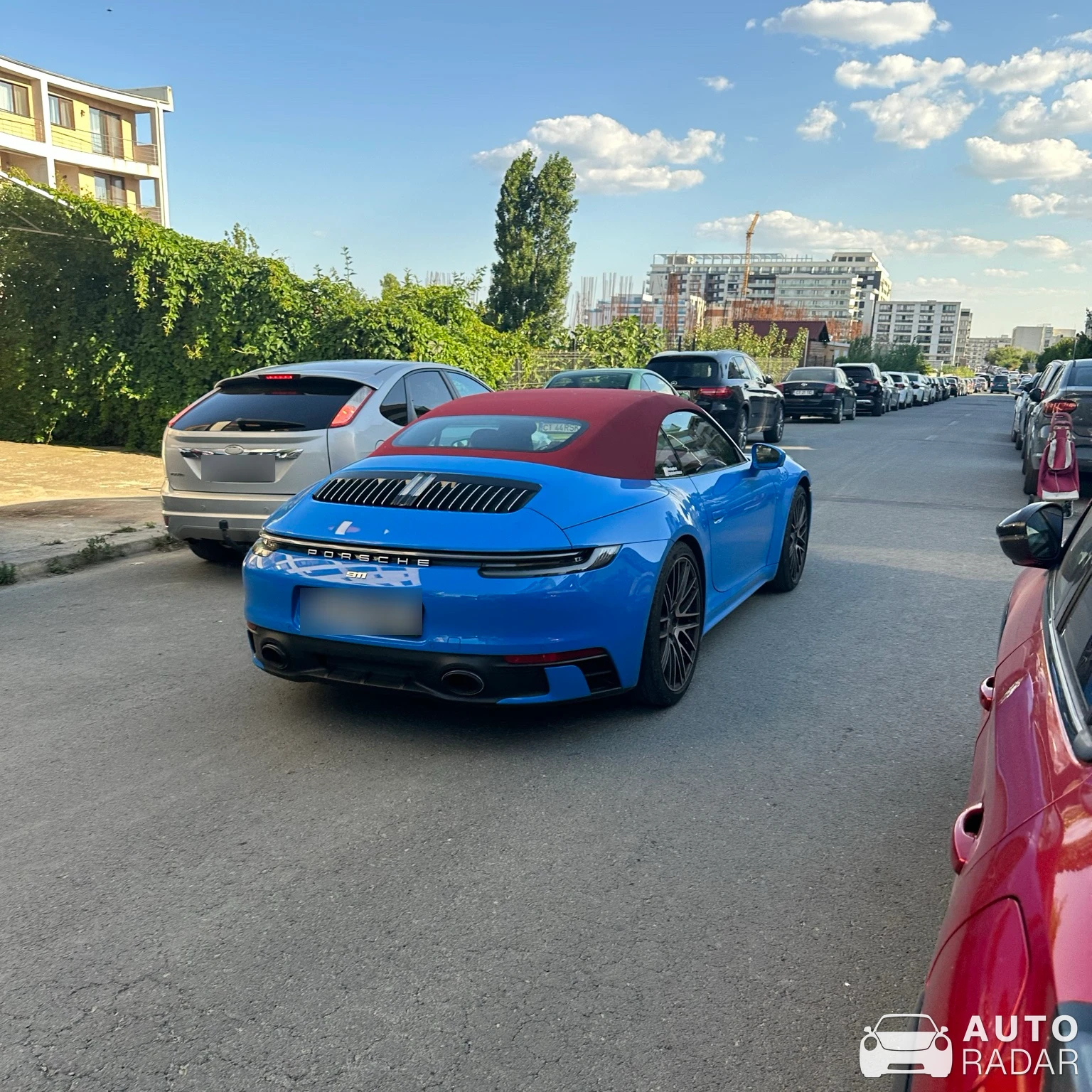 Porsche 911 Carrera 3.2 Cabriolet spotted in Mamaia-Sat