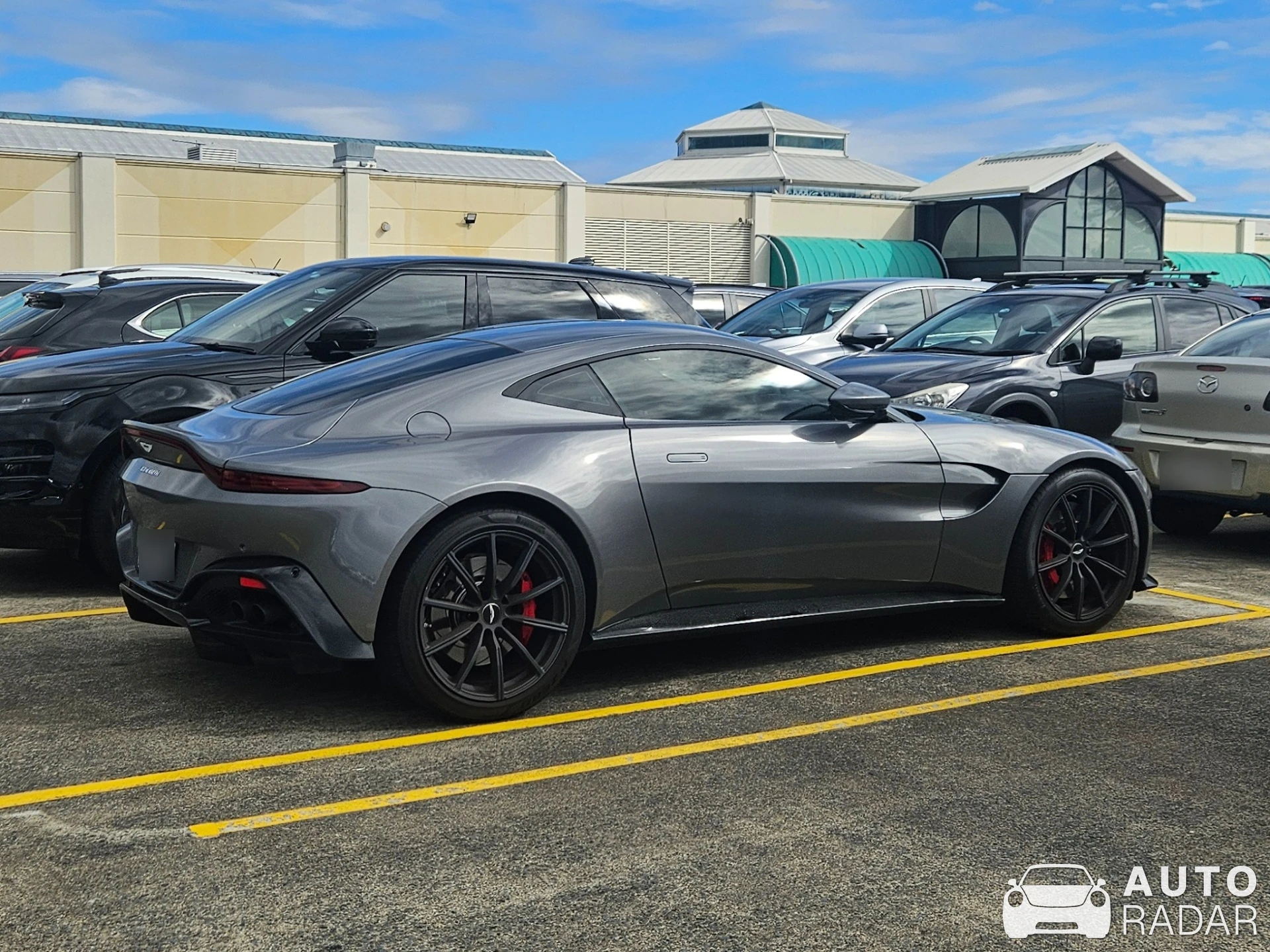 Aston Martin V8 Vantage spotted in Acacia Ridge