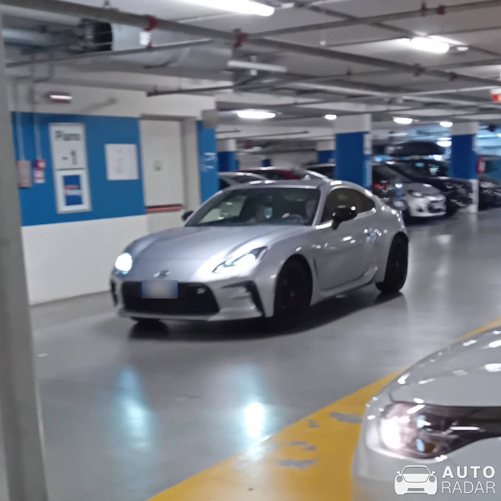 Toyota GR86 spotted in Modena