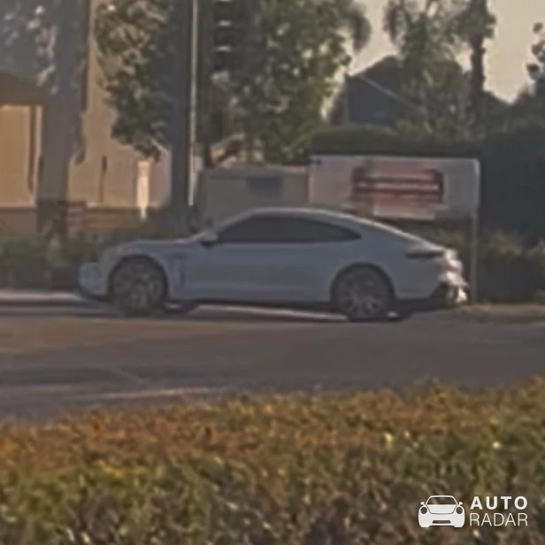 Porsche Taycan Turbo S spotted in Anaheim