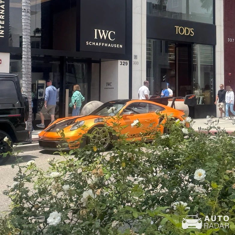 Porsche 992 GT3 RS MkI MR spotted in Beverly Hills