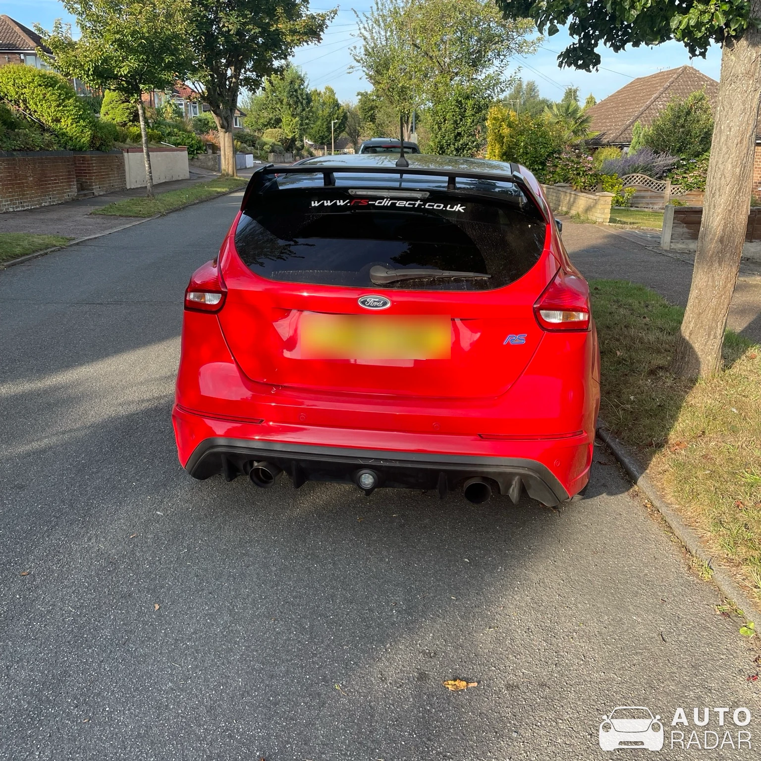 Ford Focus RS 2015 Race Red Edition 2018 spotted in Bishop's Stortford