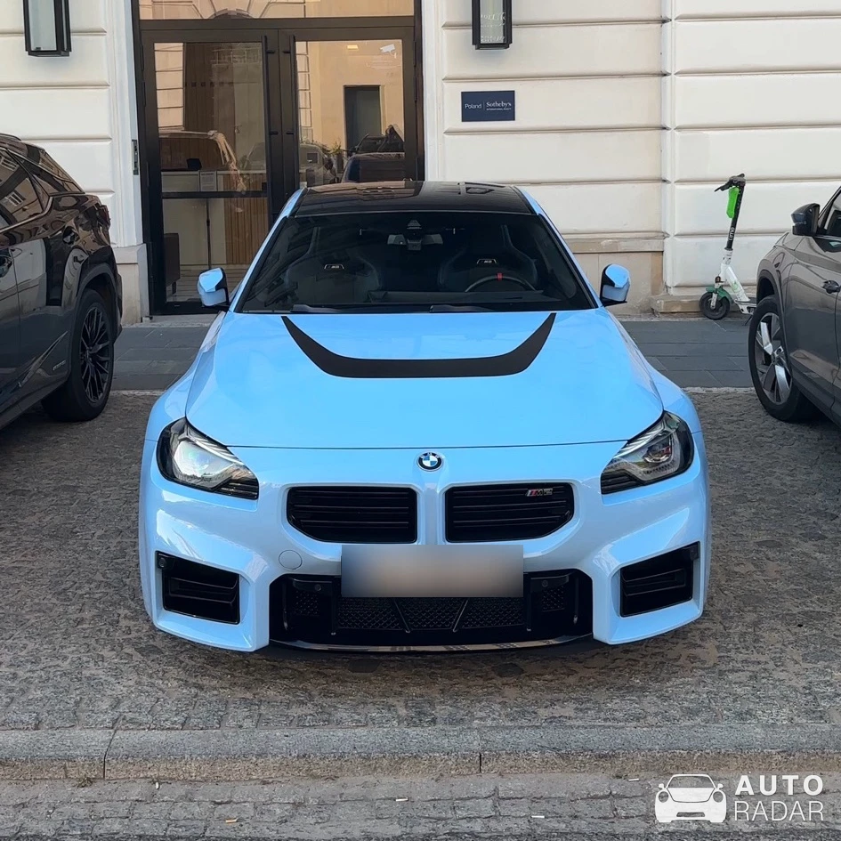 BMW M2 G87 Coupé M-Performance spotted in Warsaw