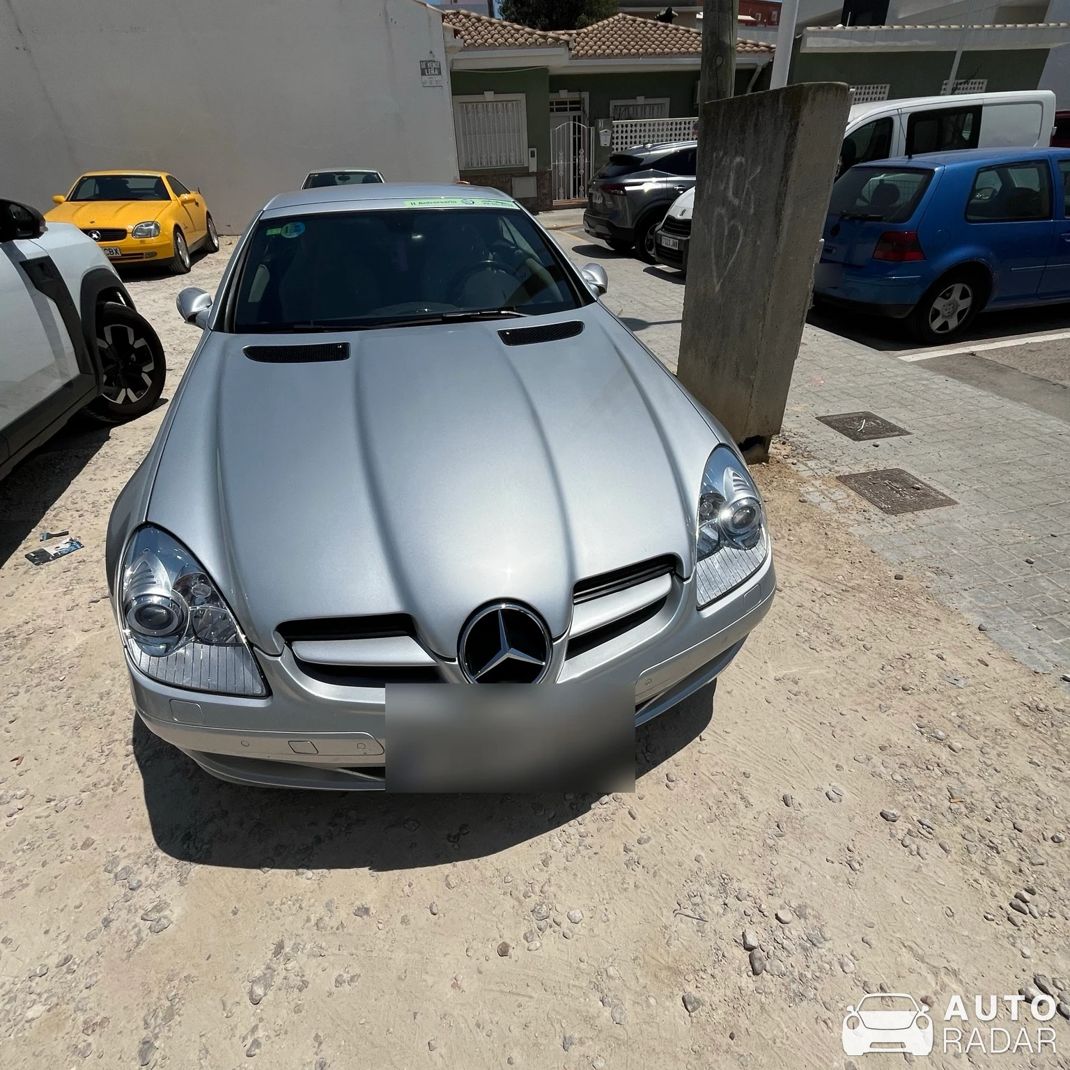 Mercedes-Benz SLK 55 AMG R171 spotted in Cheste