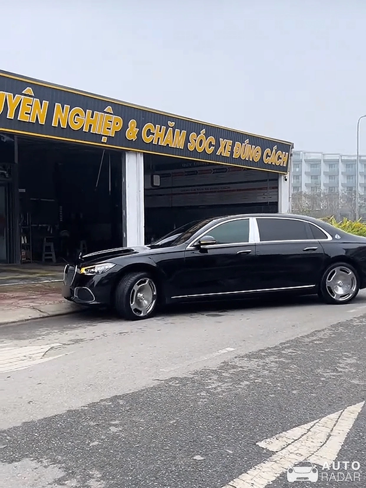 Mercedes-Maybach S 580 spotted in Vĩnh Phúc