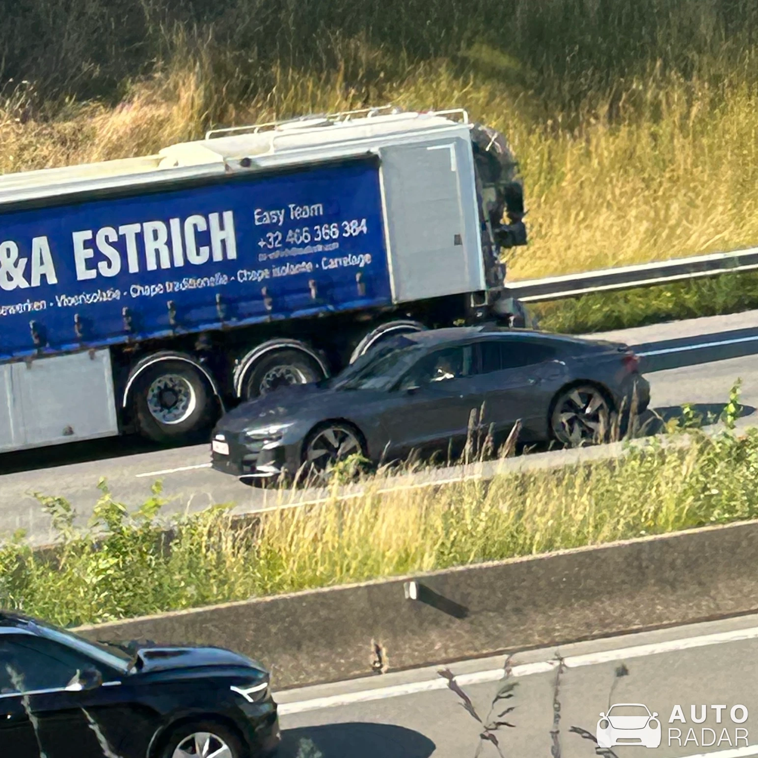 Audi E-Tron GT spotted in Oud-Heverlee