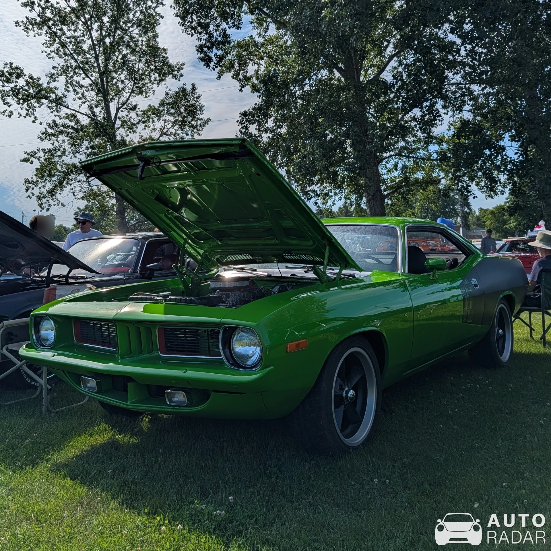 Plymouth Barracuda spotted in Merrickville