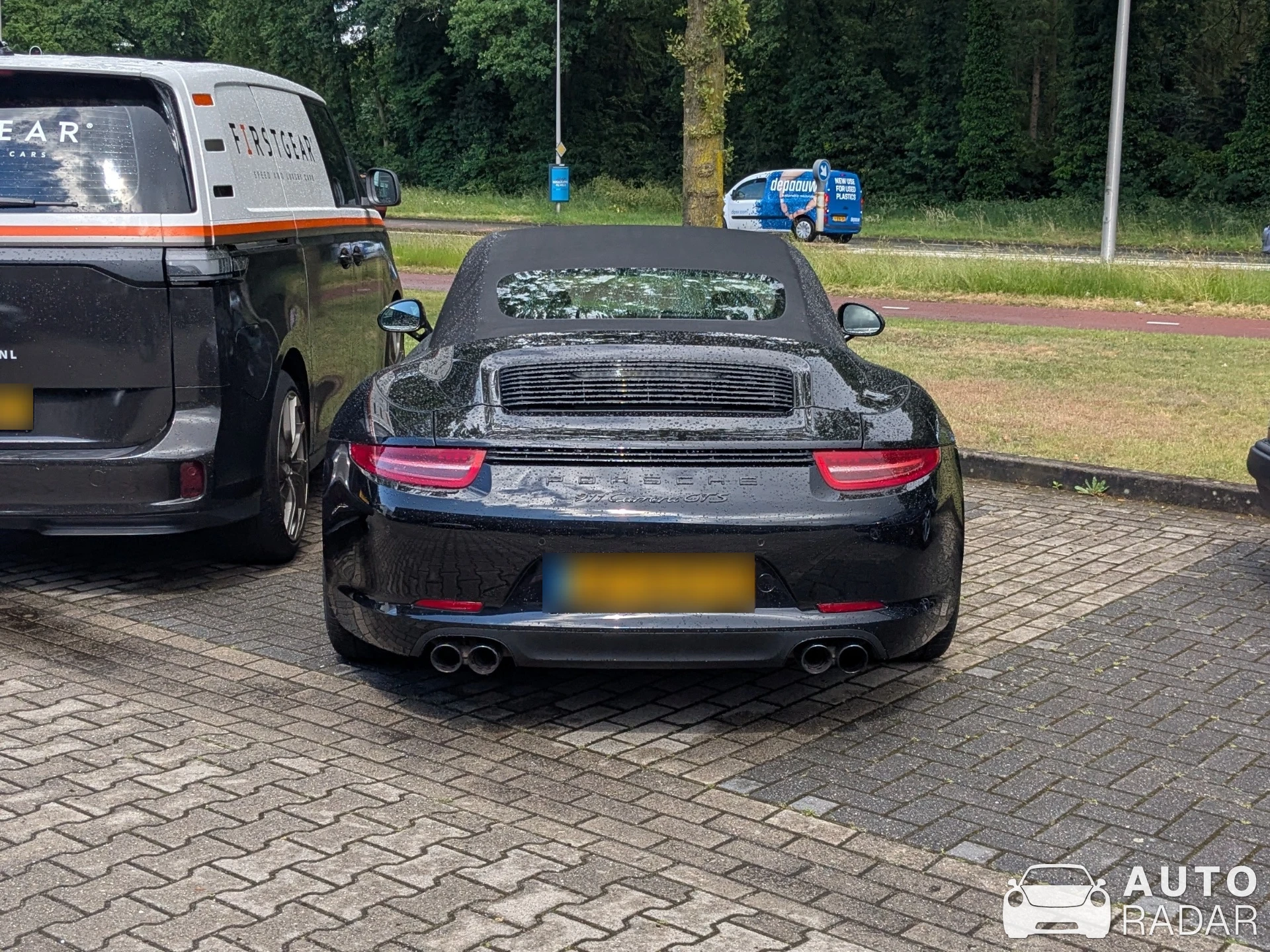 Porsche 991 Carrera GTS Cabriolet MkI spotted in Enschede