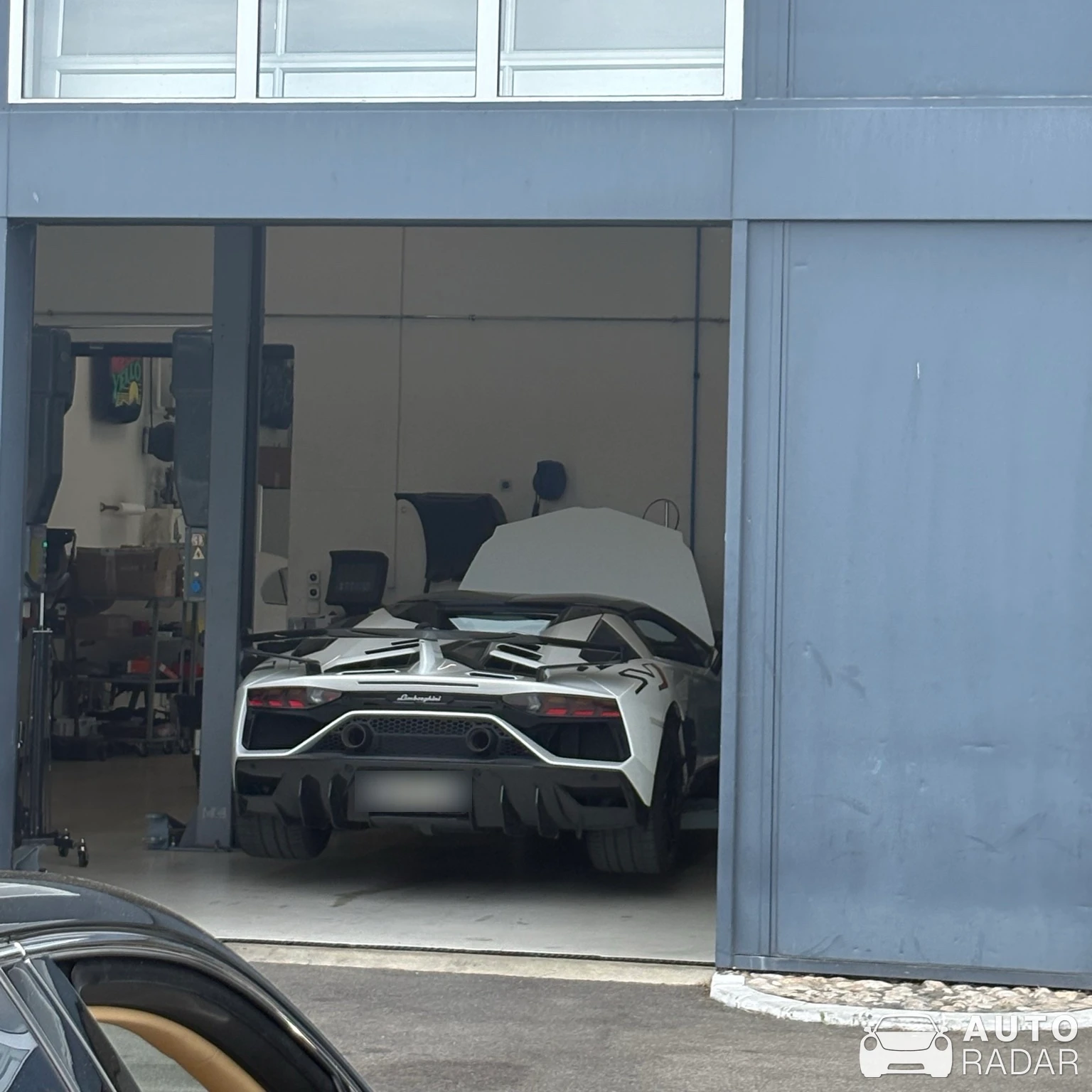 Lamborghini Aventador LP770-4 SVJ spotted in Gland