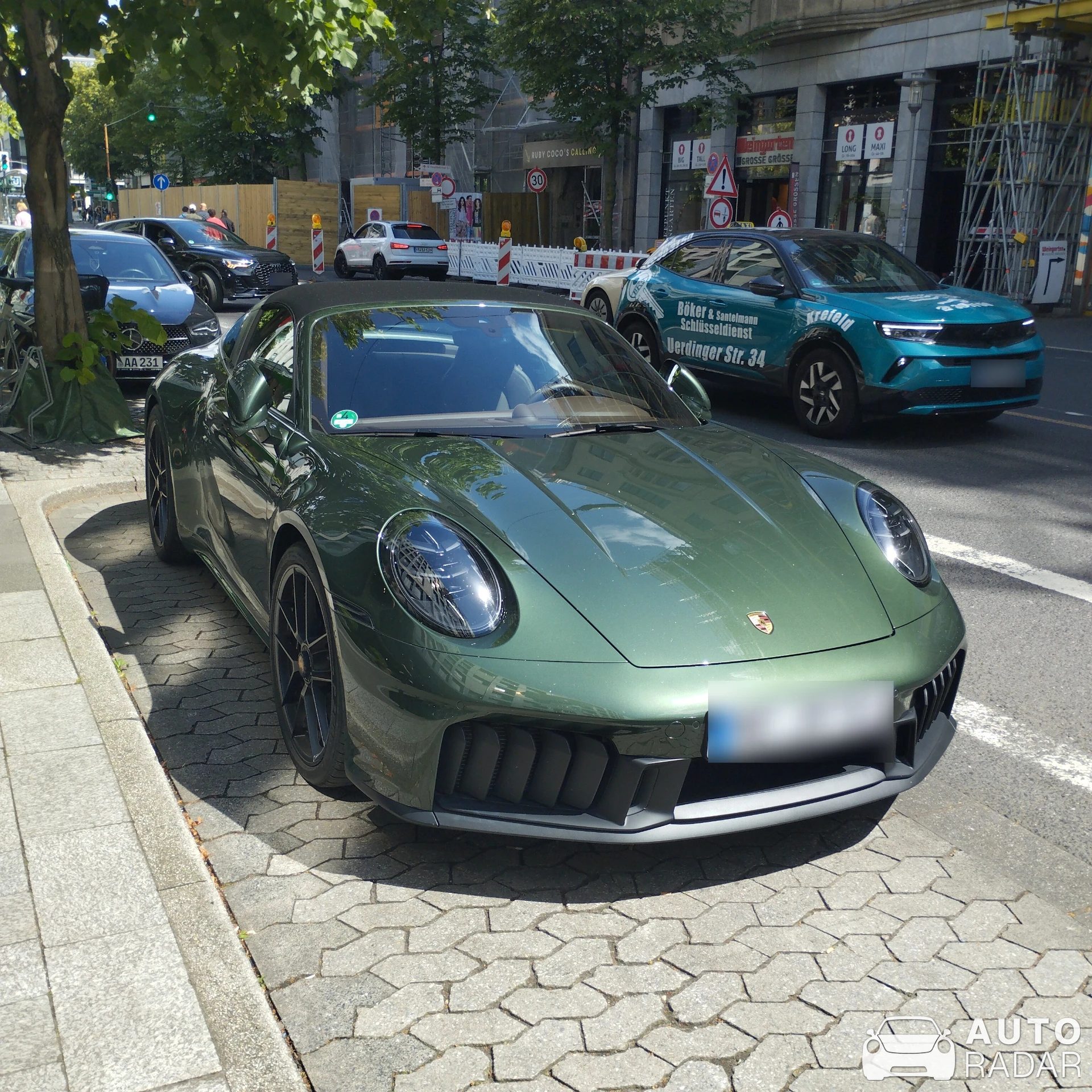 Porsche 992 Carrera GTS MkII spotted in Düsseldorf