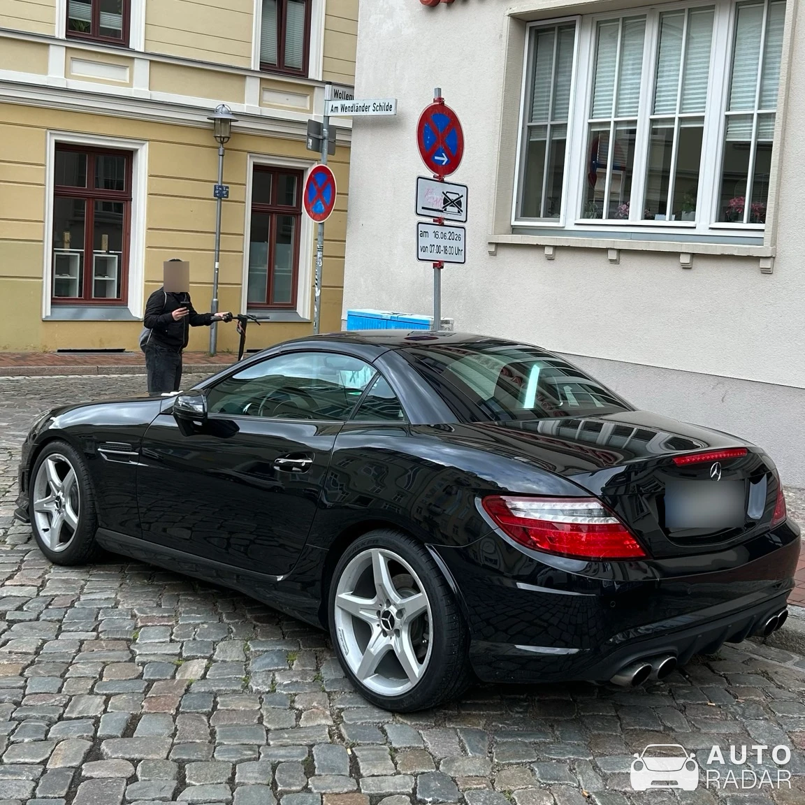 Mercedes-Benz SLK 55 AMG R172 spotted in Rostock