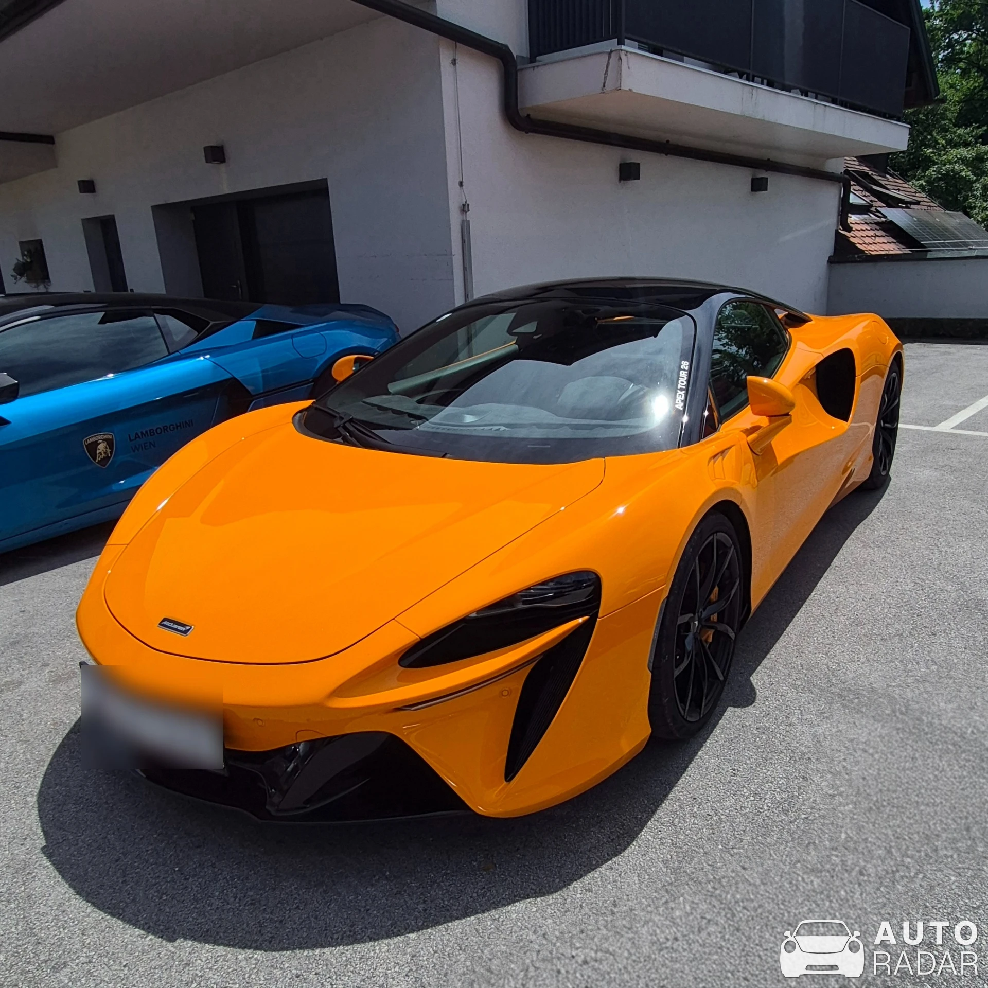 McLaren Artura spotted in Črnomelj