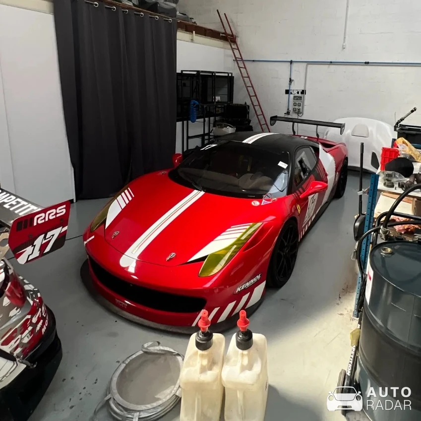 Ferrari 458 Challenge spotted