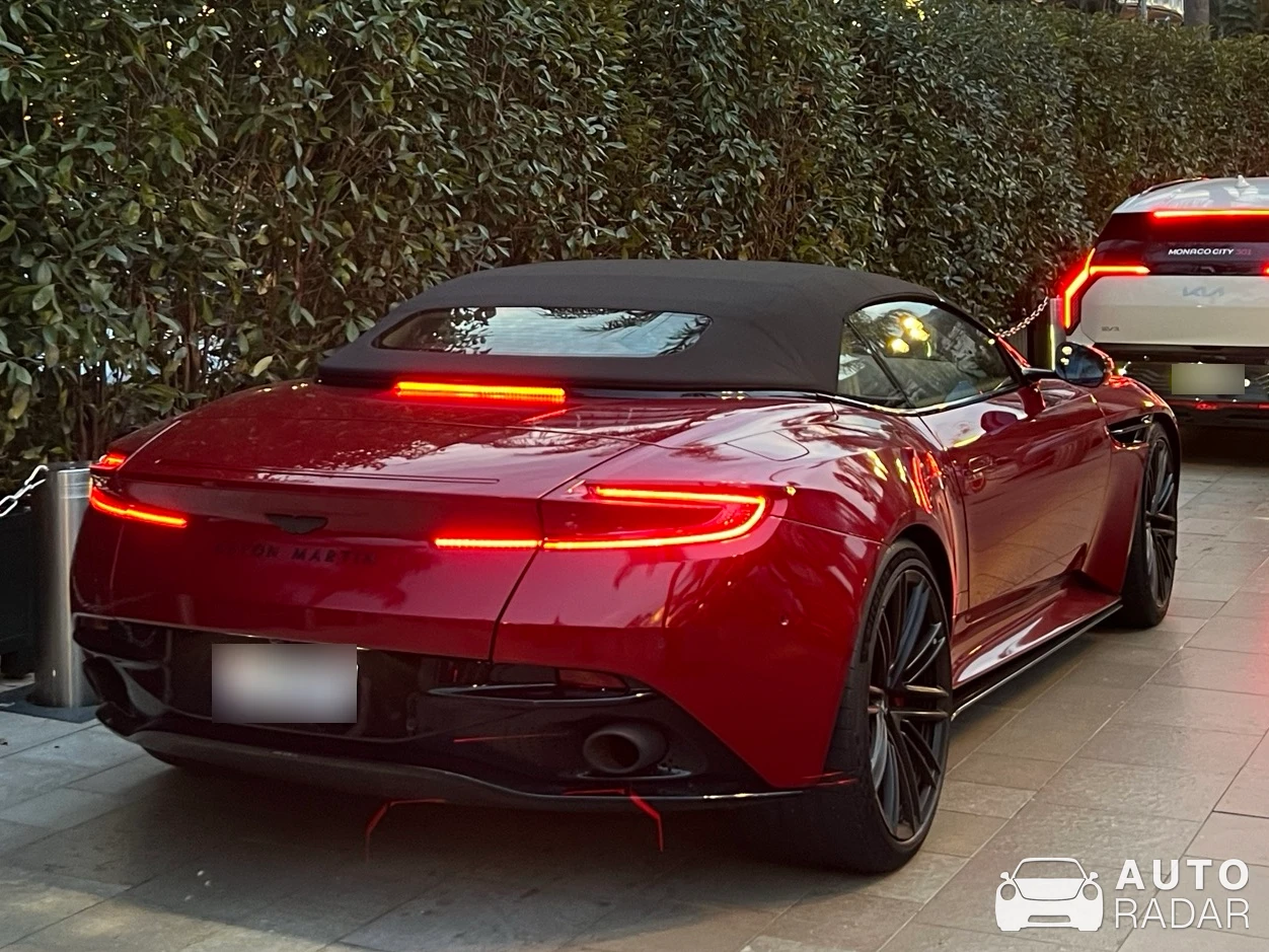 Aston Martin DBS spotted in Monaco