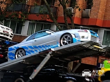 Nissan Skyline R34 GT-R spotted in Barcelona