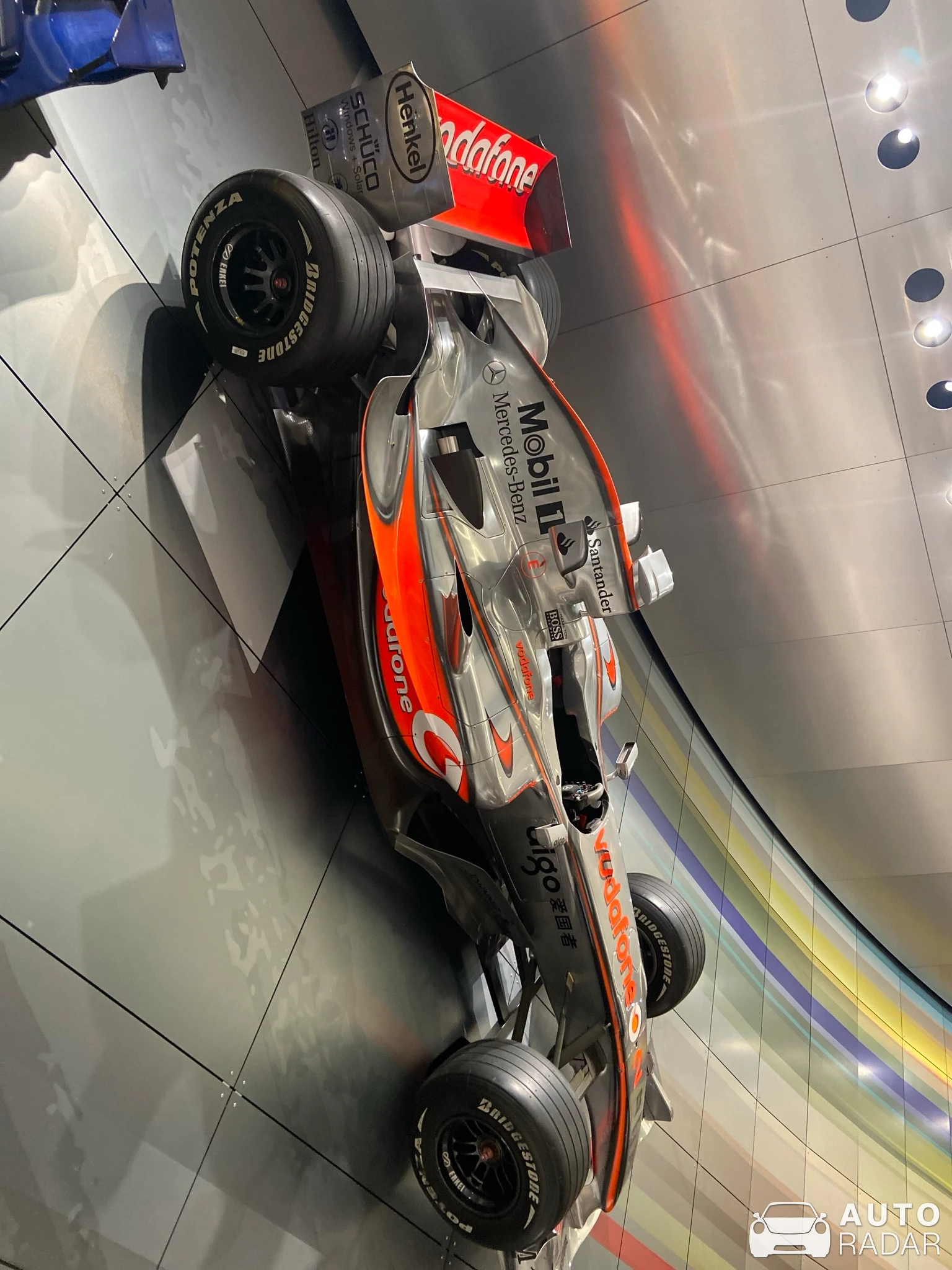 McLaren MP4-23 spotted in Monaco