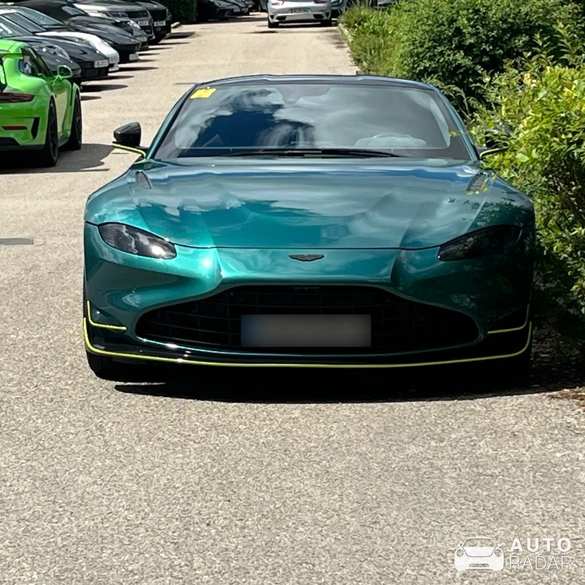 Aston Martin V8 Vantage Formula 1 Edition spotted in Coimbra