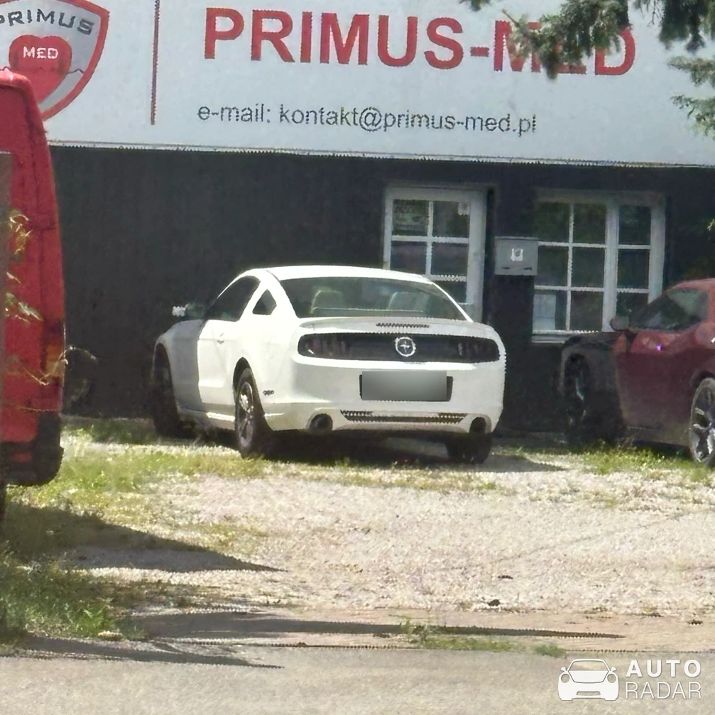 Ford Mustang S197 spotted in Varsova