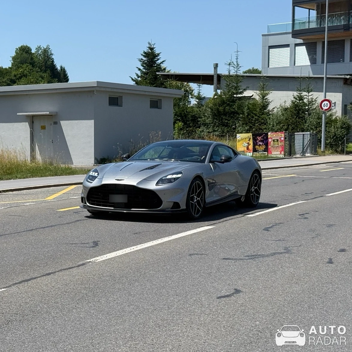 Aston Martin Vanquish 2025 spotted in Altendorf