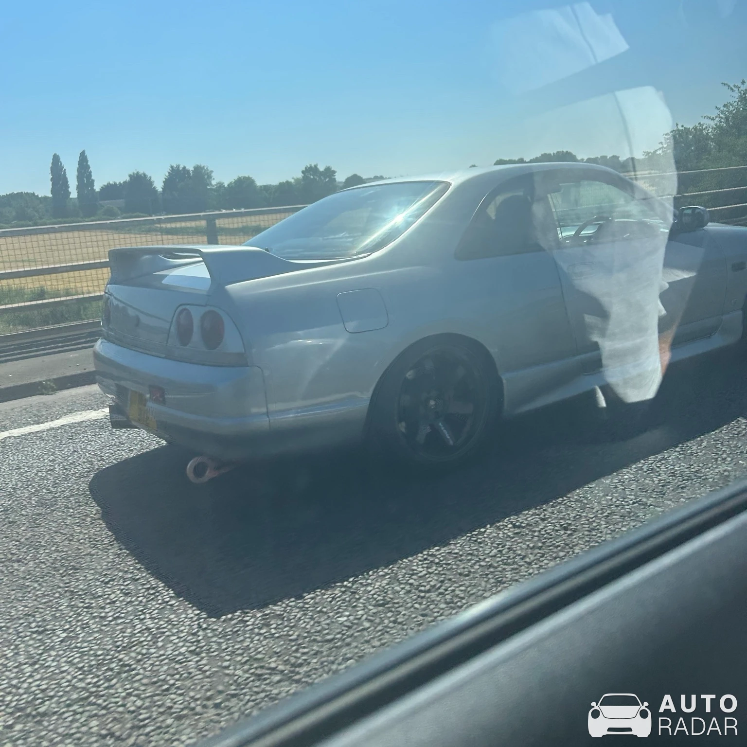 Nissan Skyline R33 spotted in Derby