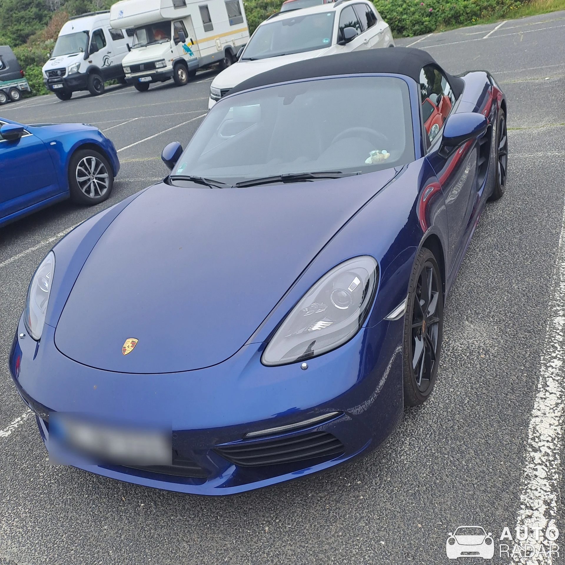 Porsche 718 Boxster spotted in Sylt