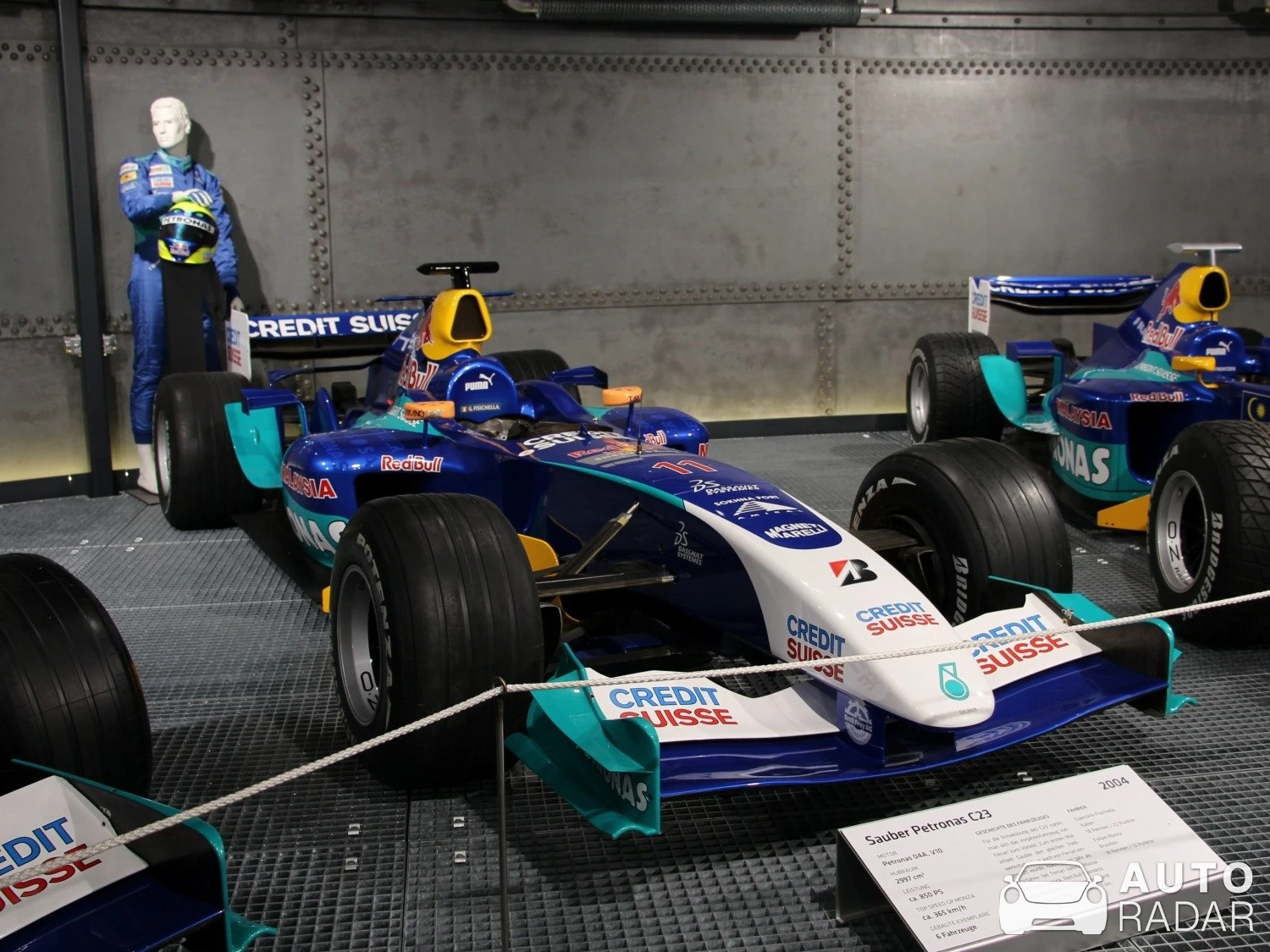 Sauber C23 spotted in Salmsach