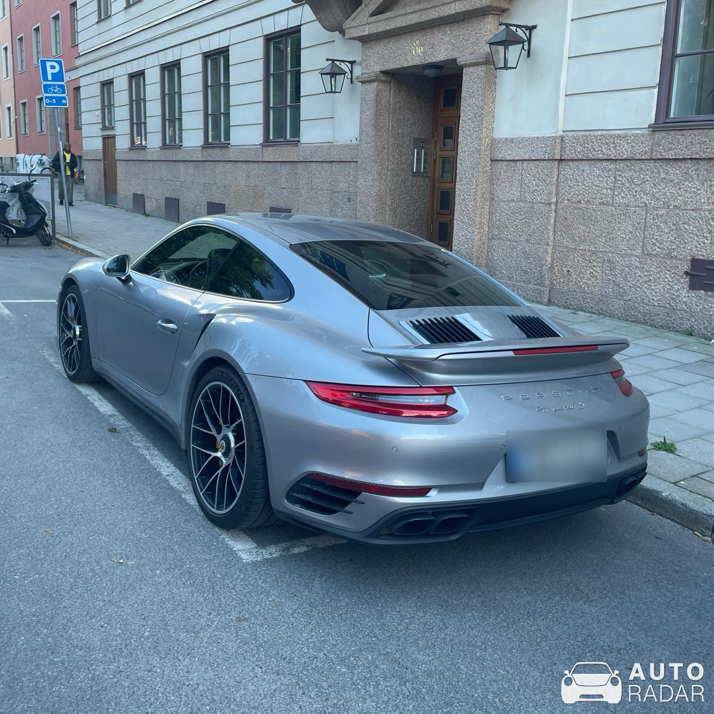 Porsche 991 Turbo S MkI spotted in Stockholm